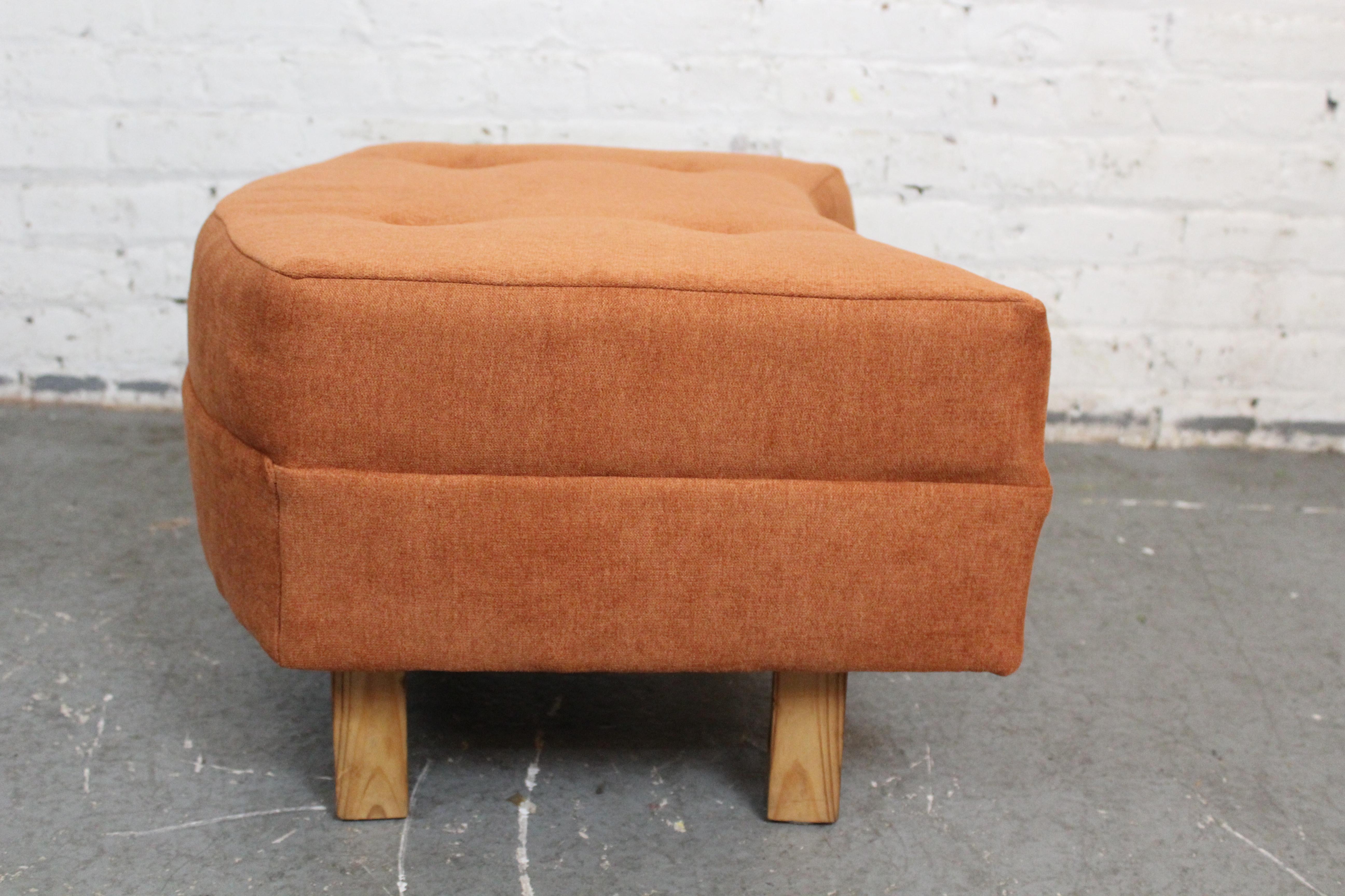 Mid-Century Havana Chair and Halfmoon Ottoman by Adrian Pearsall For Sale 6