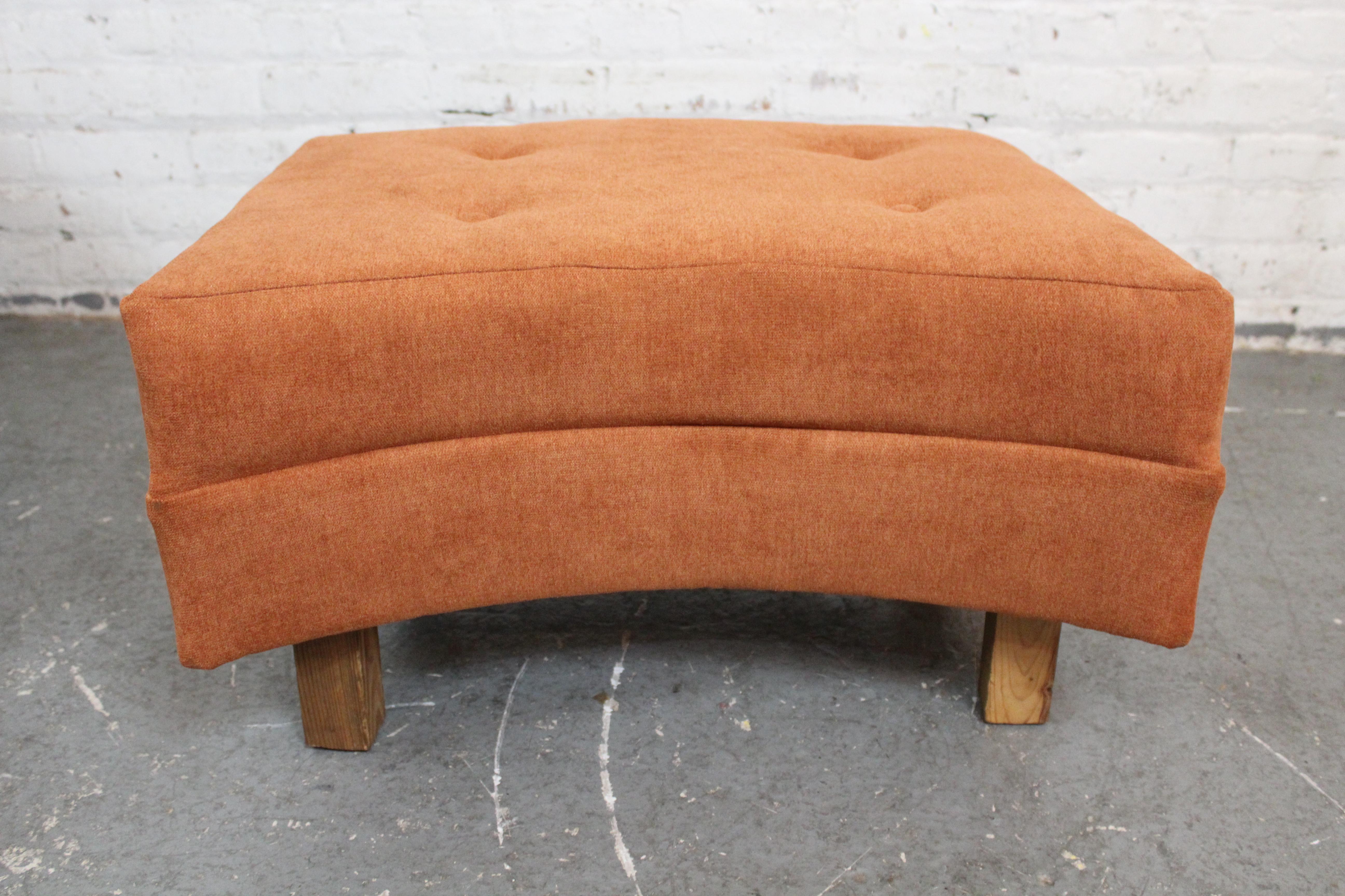 Mid-Century Havana Chair and Halfmoon Ottoman by Adrian Pearsall For Sale 7