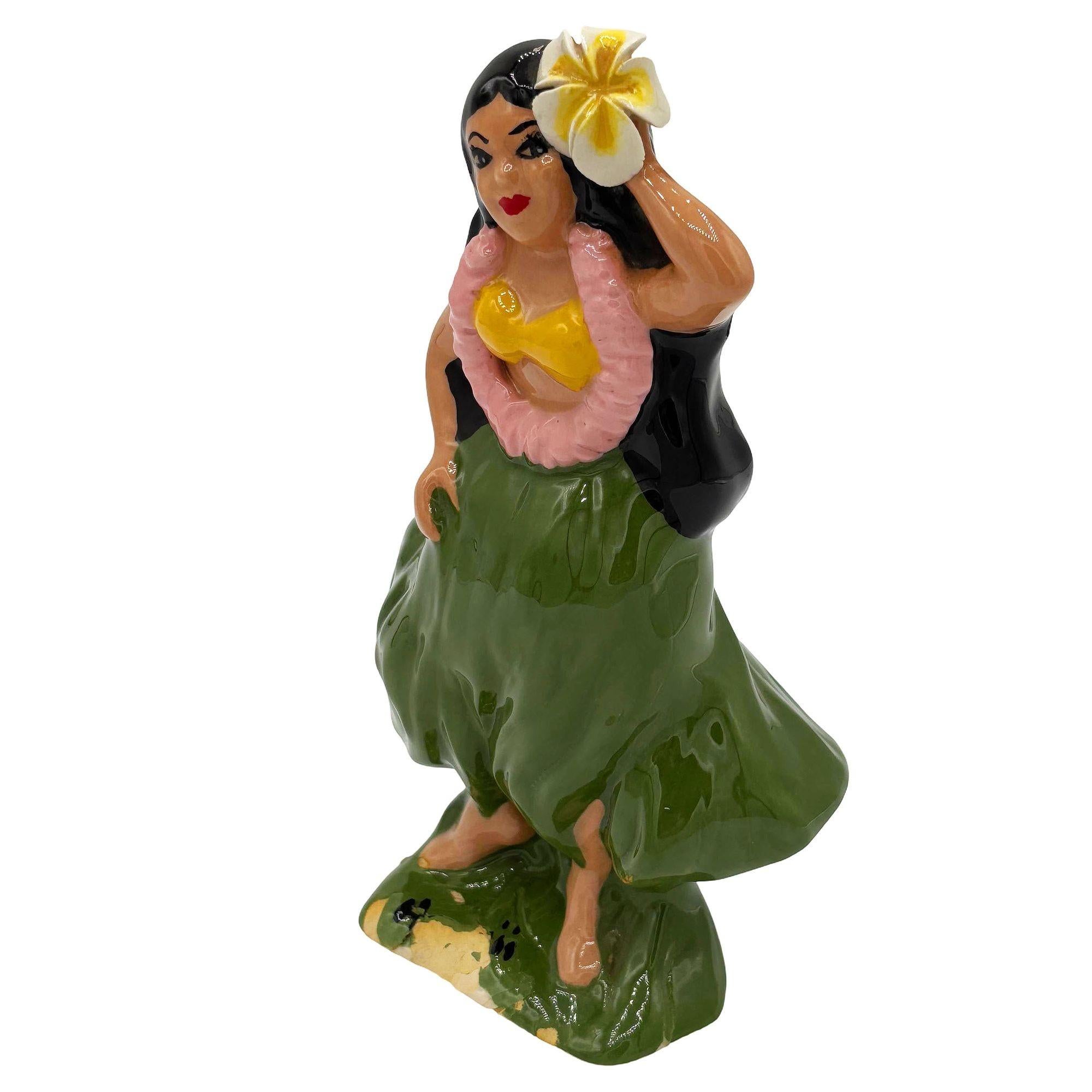Mid-Century moderno Statua di ceramica 