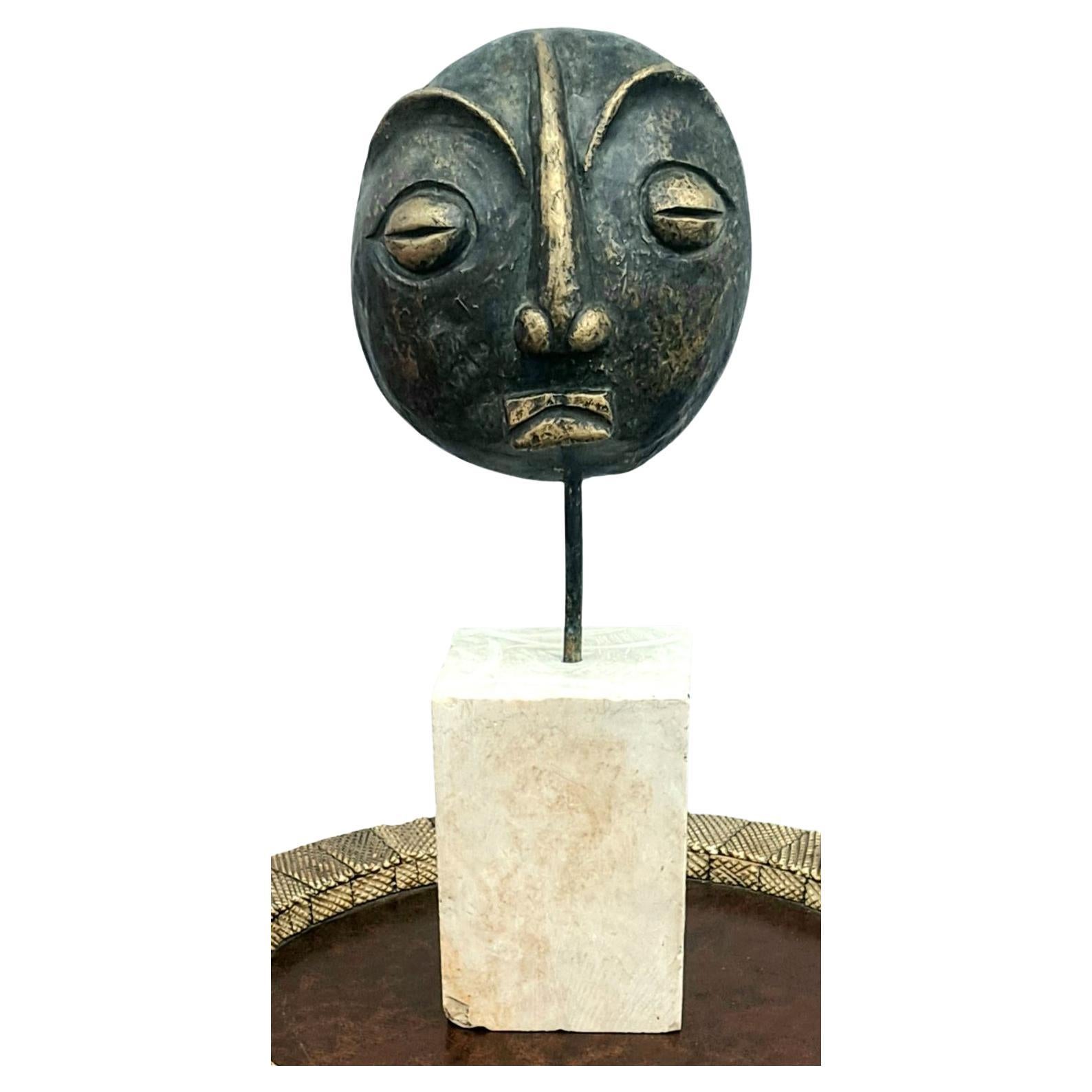 Mid Century Head Sculpture