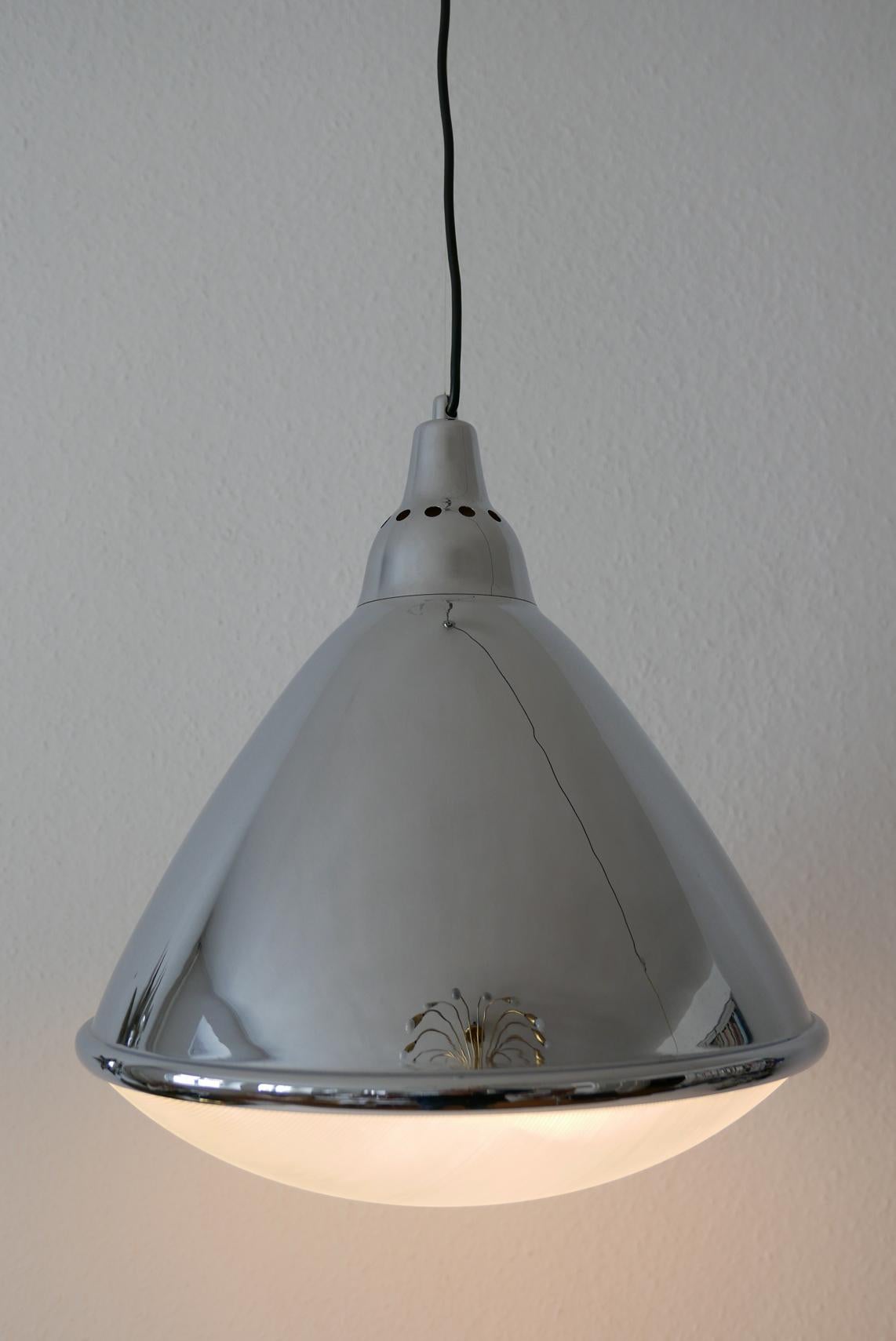 Midcentury 'Headlight' Pendant Lamp by Ingo Maurer for Design M, 1968, Germany 3