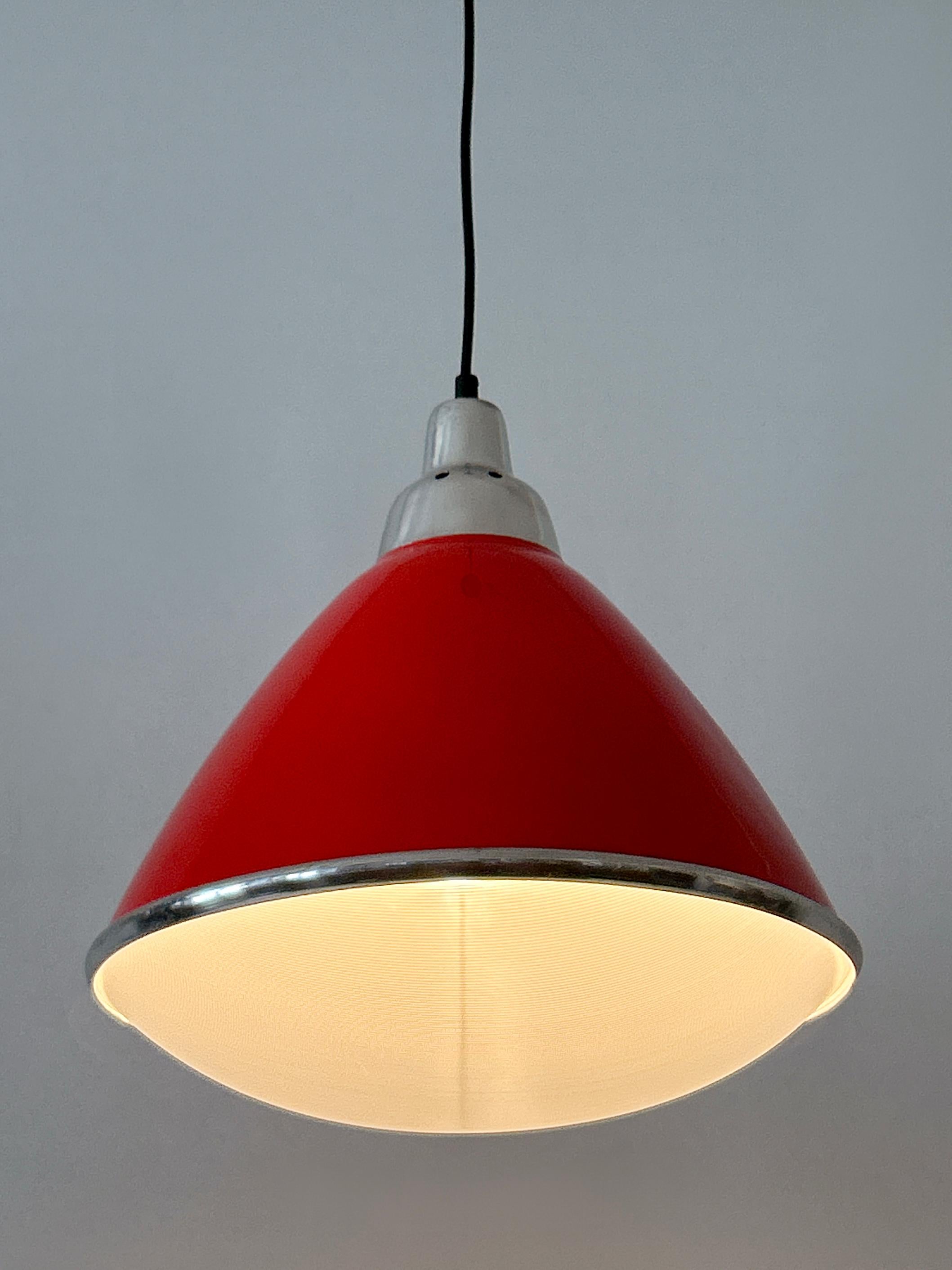 Lampada a sospensione 'Headlight' di Ingo Maurer per Design M, 1968, Germania. in vendita 3