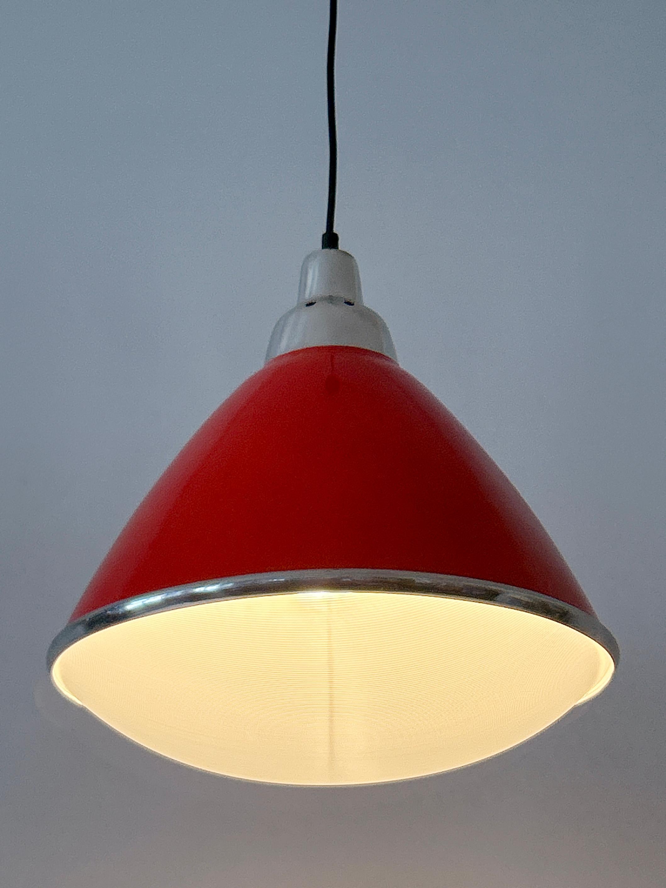 Lampada a sospensione 'Headlight' di Ingo Maurer per Design M, 1968, Germania. in vendita 5