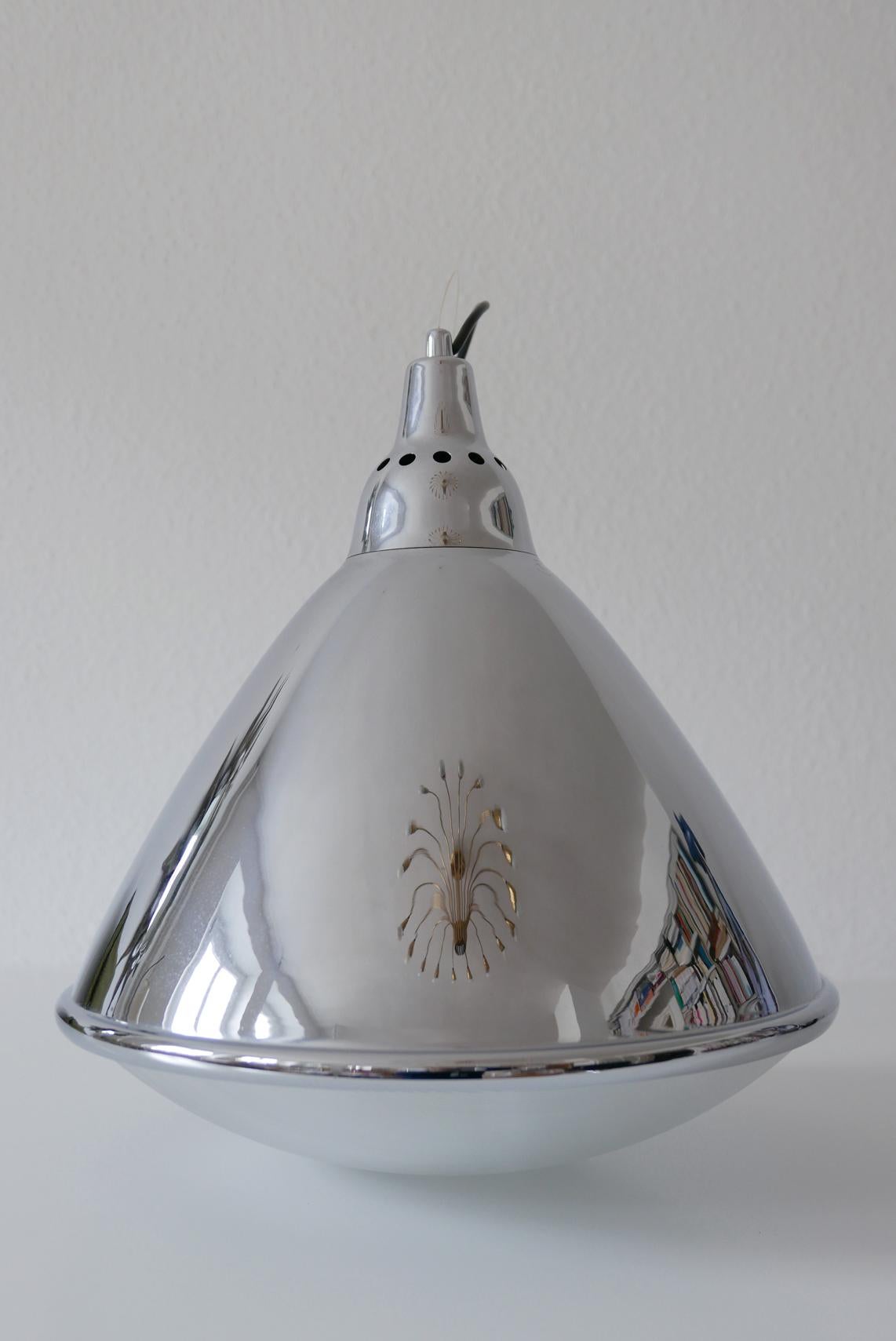 Midcentury 'Headlight' Pendant Lamp by Ingo Maurer for Design M, 1968, Germany 6