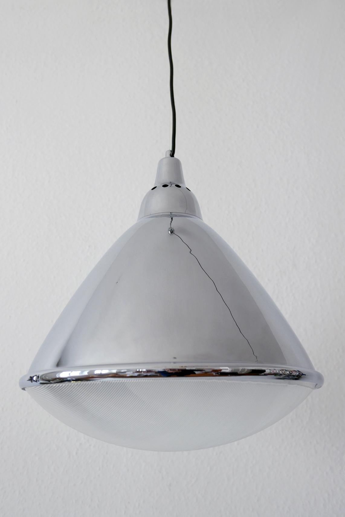 Midcentury 'Headlight' Pendant Lamp by Ingo Maurer for Design M, 1968, Germany In Good Condition In Munich, DE