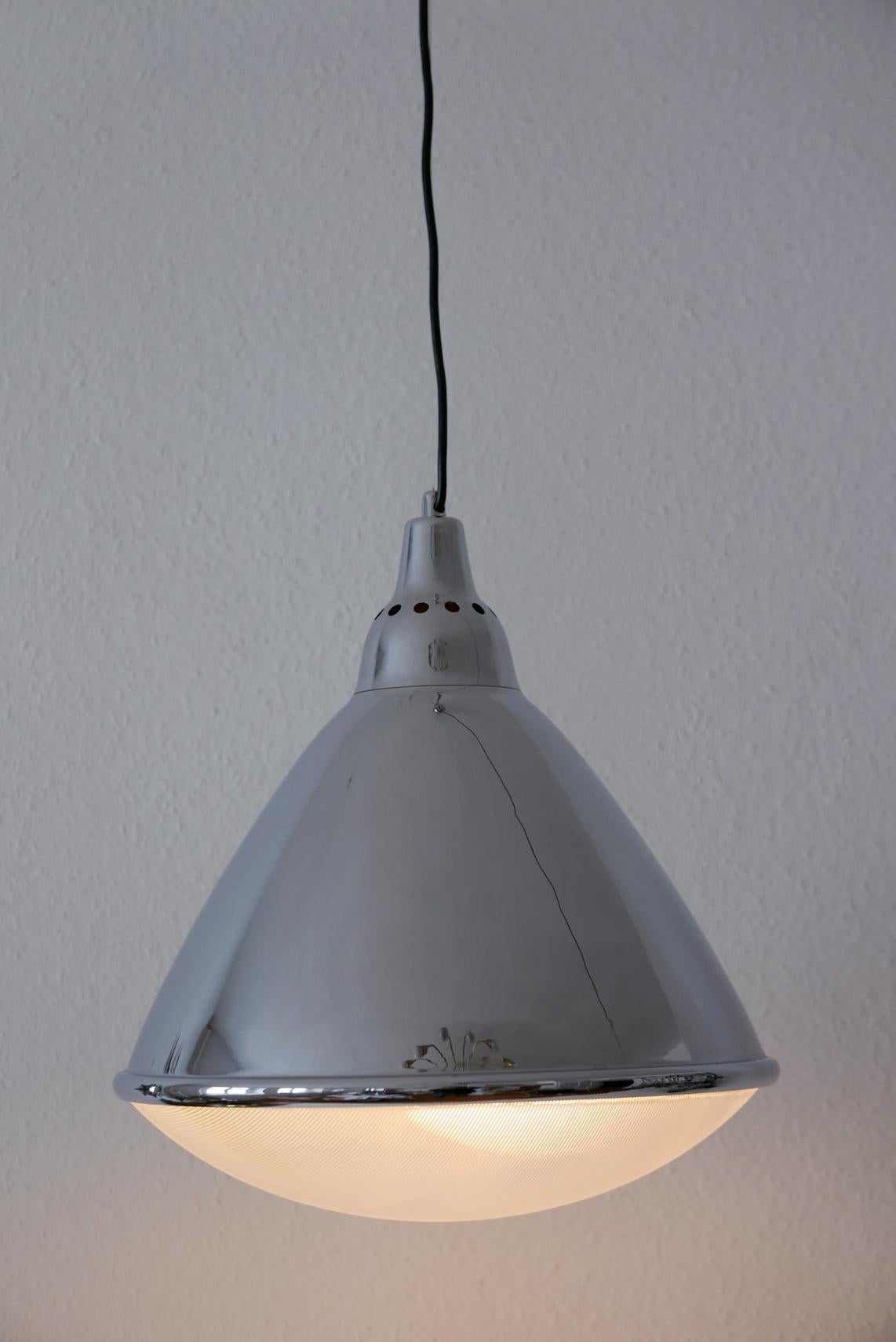 Midcentury 'Headlight' Pendant Lamp by Ingo Maurer for Design M, 1968, Germany 2