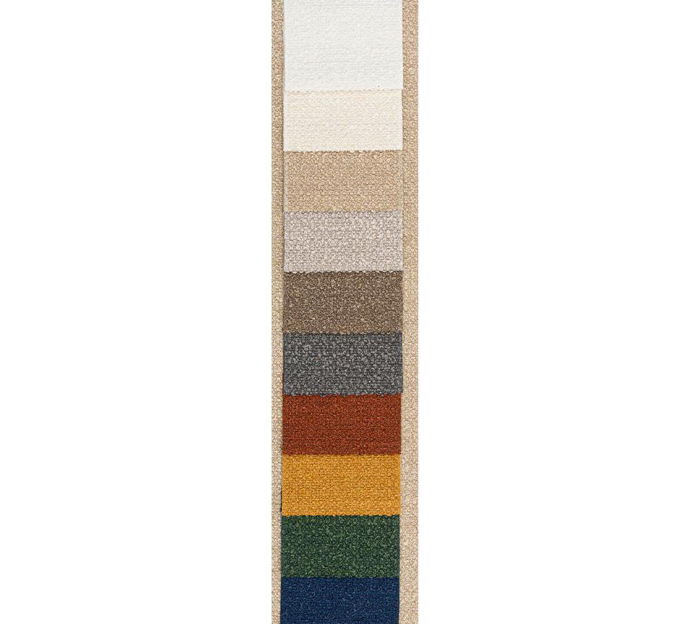 Chaise en forme de cœur du milieu du siècle dernier, tissu bouclé blanc, Europe, années 1960 en vente 3