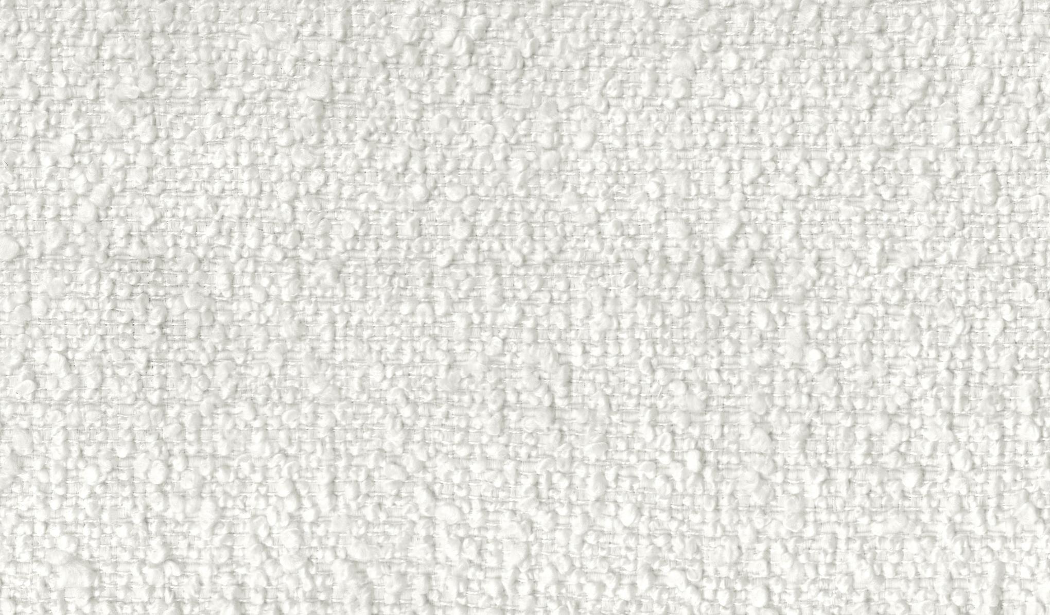 Chaise en forme de cœur du milieu du siècle dernier, tissu bouclé blanc, Europe, années 1960 en vente 1