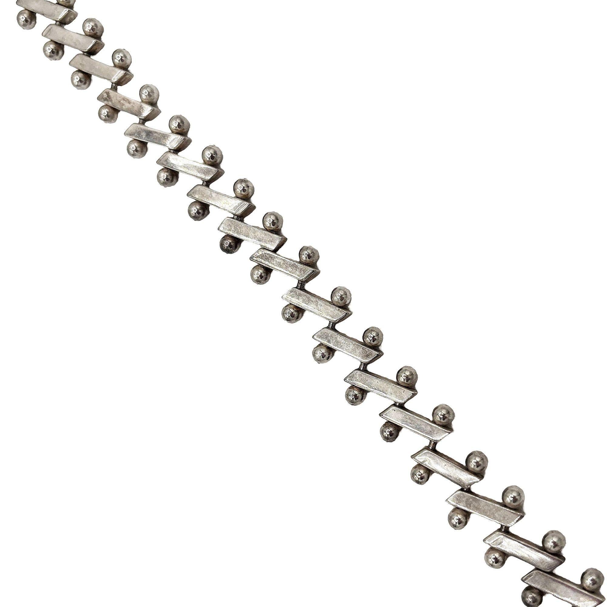 Mid-Century Heavy 925 Sterling Silver 