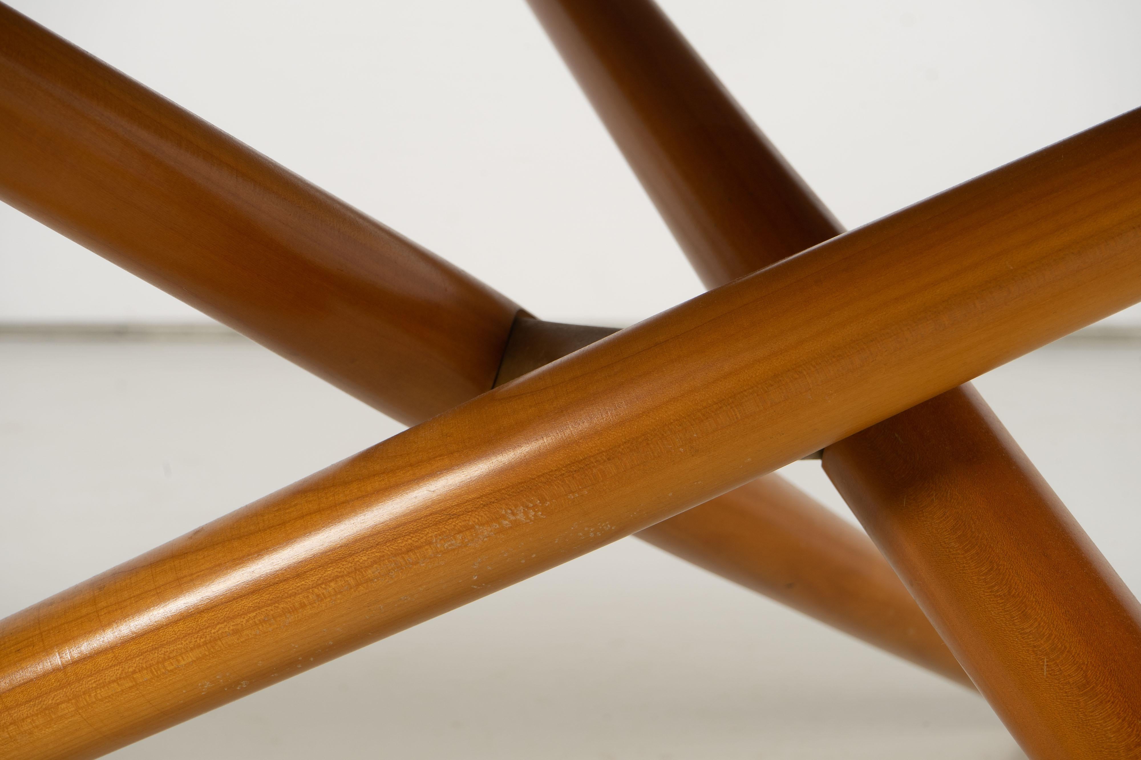 Mid-Century Height-Adjustable Coffee Table by Jürg Bally for Wohnhilfe, 1951 For Sale 3