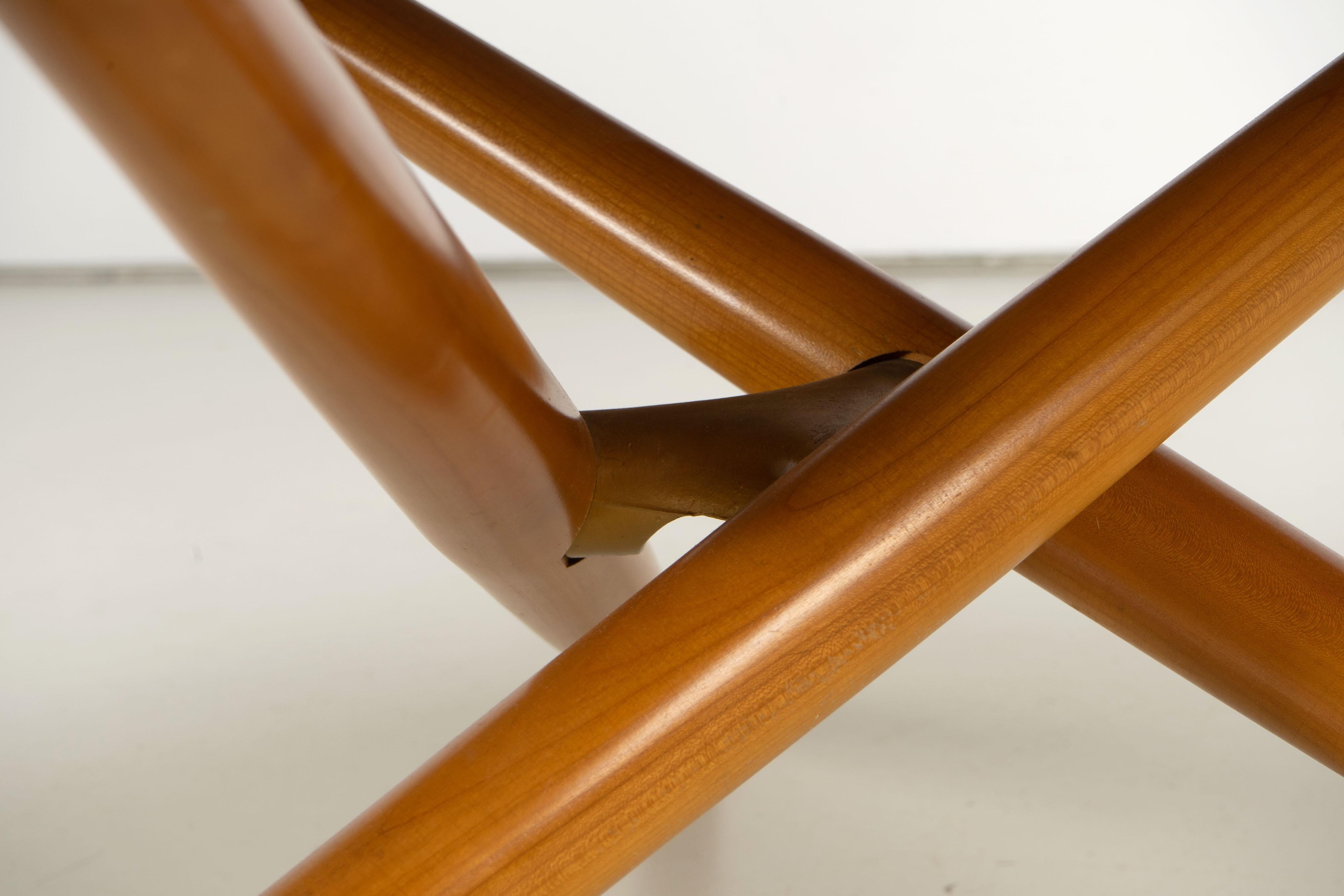 20th Century Mid-Century Height-Adjustable Coffee Table by Jürg Bally for Wohnhilfe, 1951 For Sale