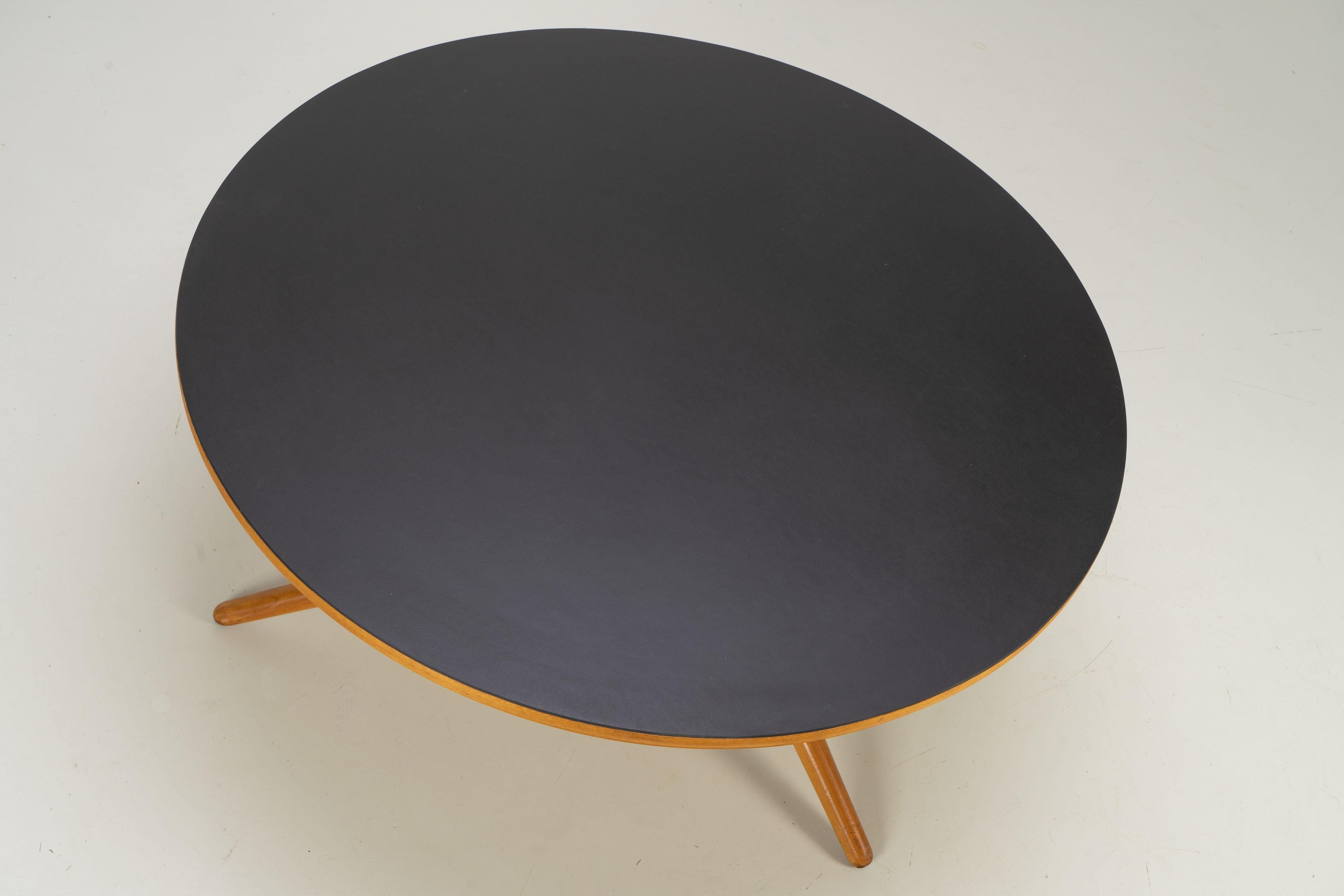 Mid-Century Height-Adjustable Coffee Table by Jürg Bally for Wohnhilfe, 1951 For Sale 2