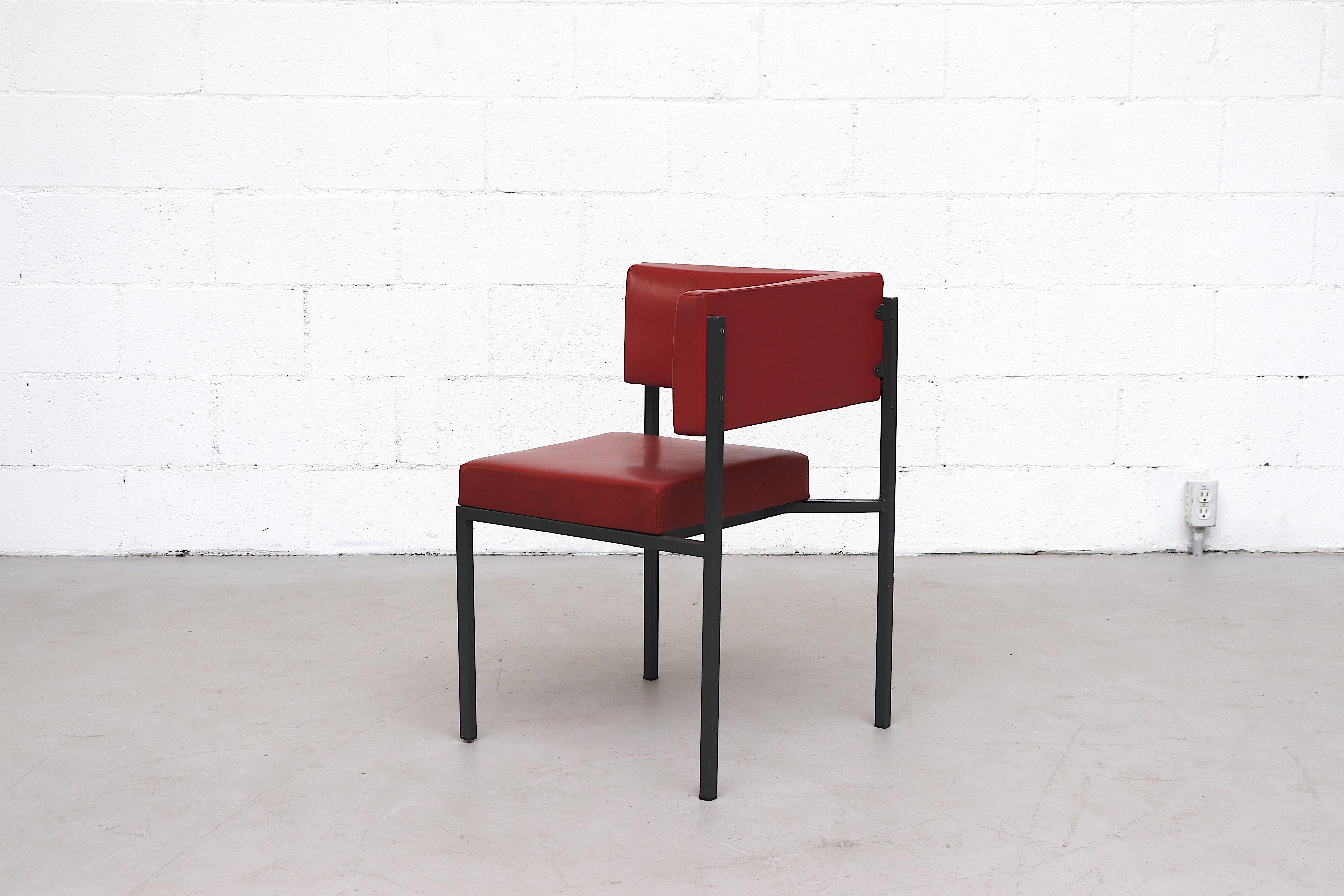 red corner chairs