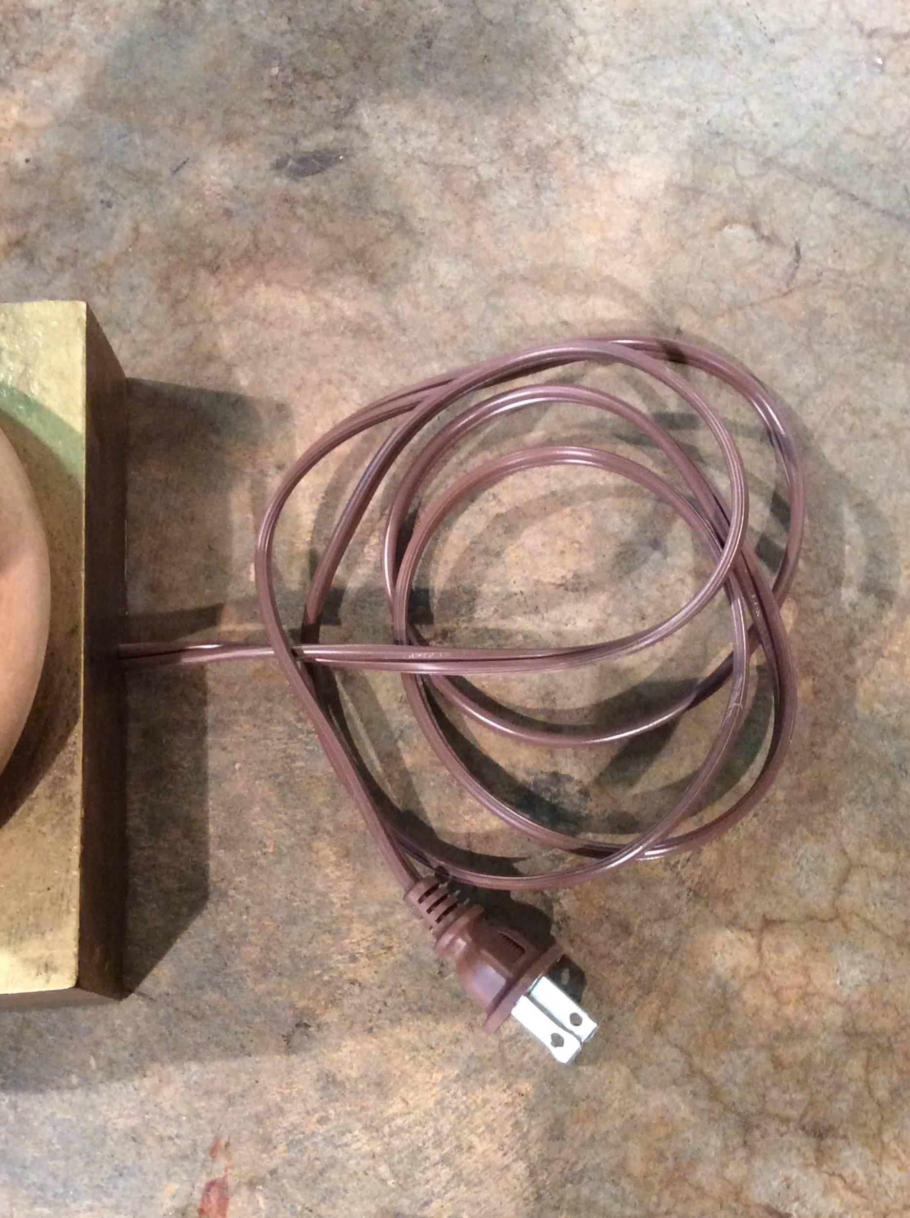 Midcentury Helix Lamp by Frederick Cooper For Sale 10