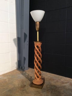 Midcentury Helix Lamp by Frederick Cooper