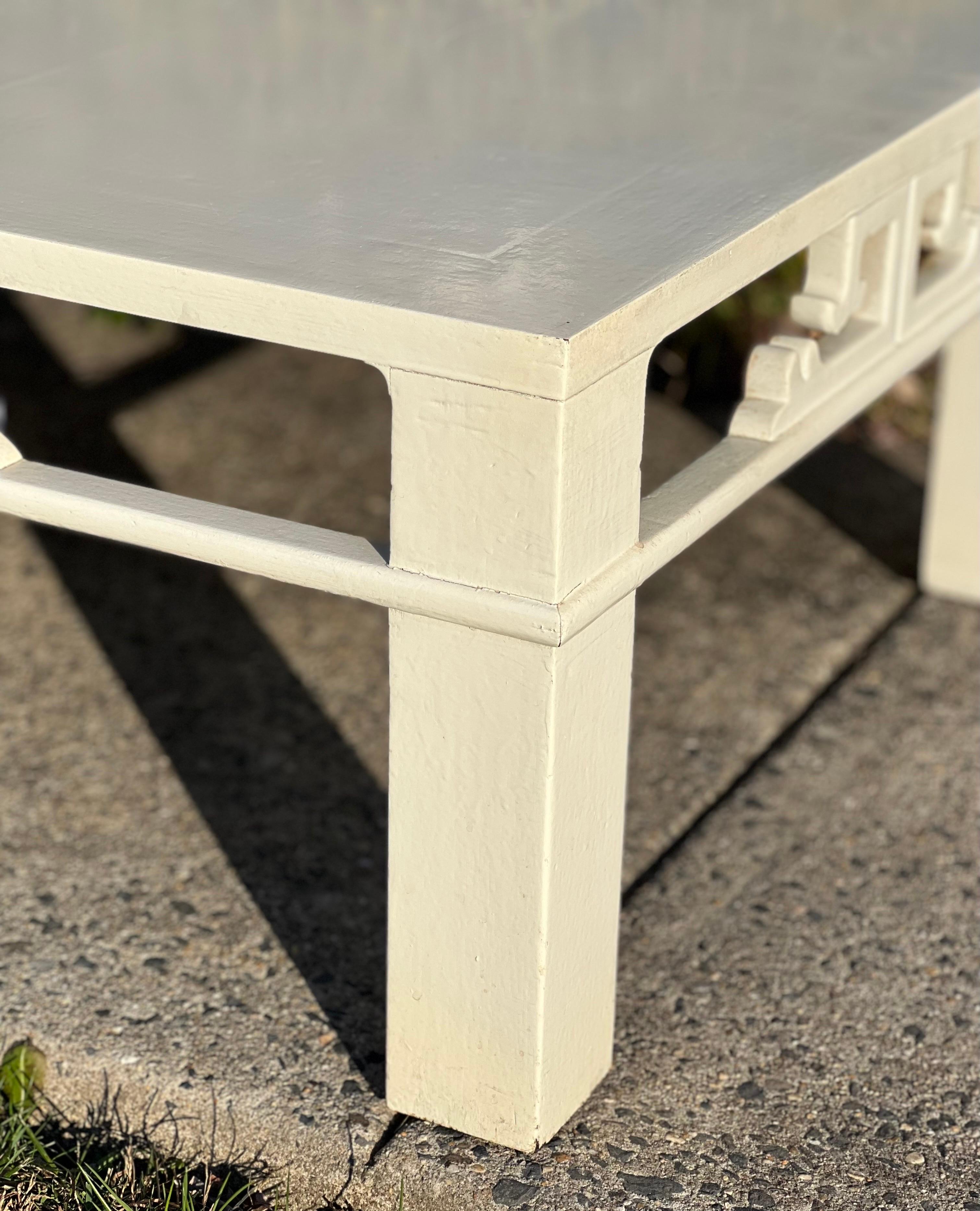 20ième siècle Table basse de style asiatique du milieu du siècle dernier Henredon en vente