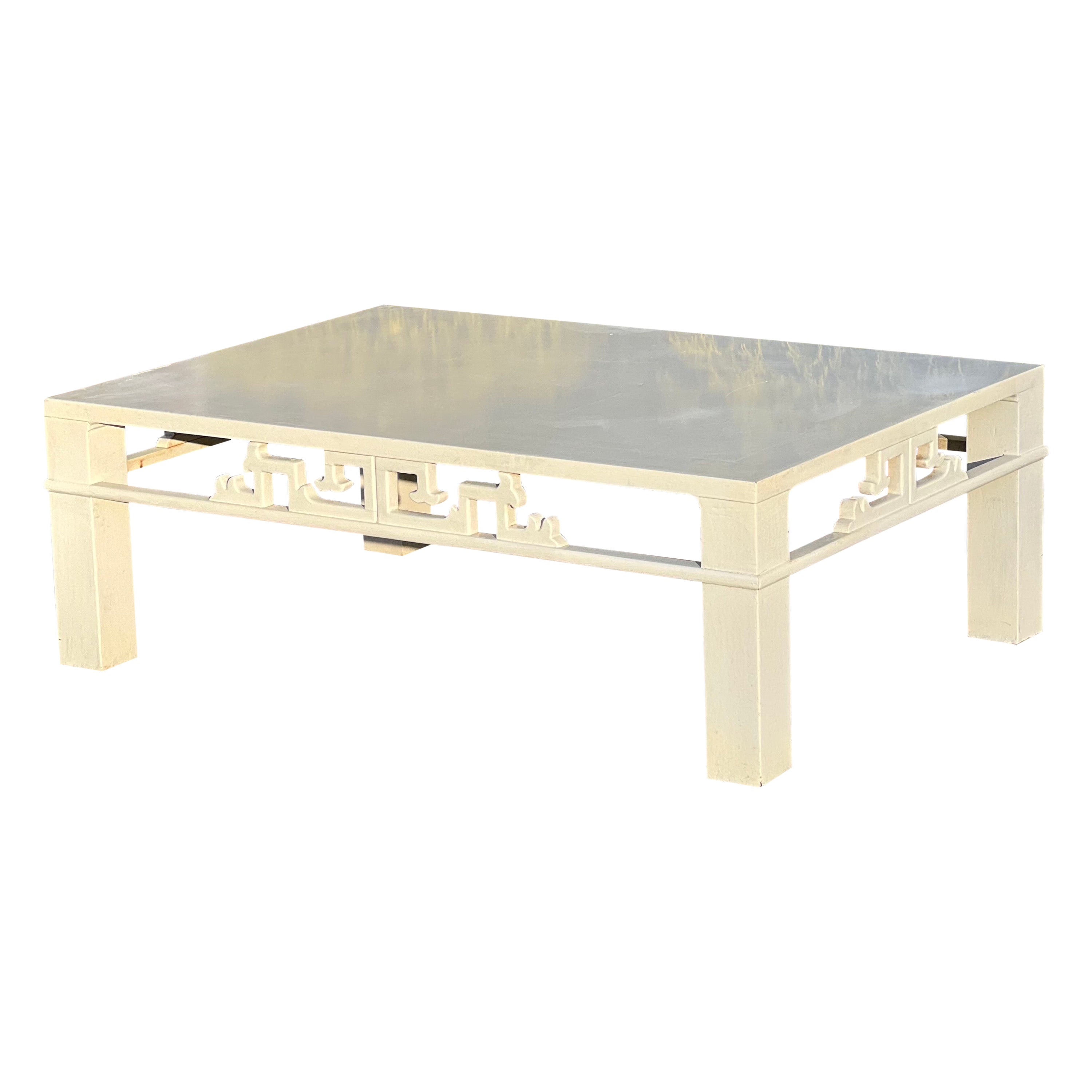 Mesa baja de estilo asiático Henredon Mid Century en venta