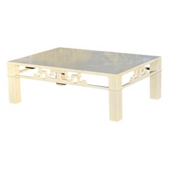 Mesa baja de estilo asiático Henredon Mid Century