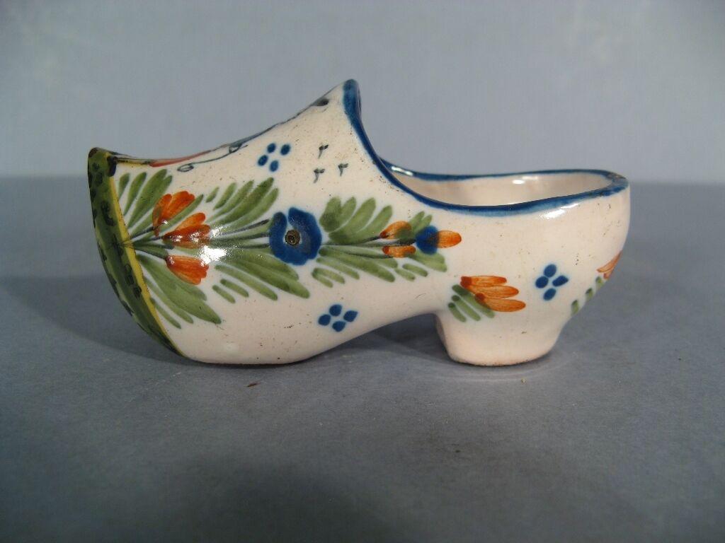 Sabot décoratif Henriot Quimper Faïence du milieu du siècle-1Y31 2