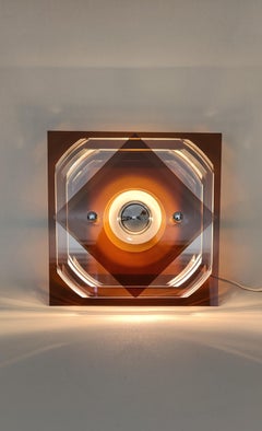 Mid-Century Herda Dutch Perspex Wall Light, 70's