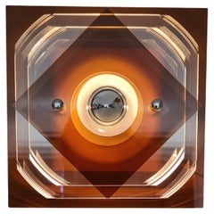 Mid-Century Herda Dutch Perspex Wall Light, 70's