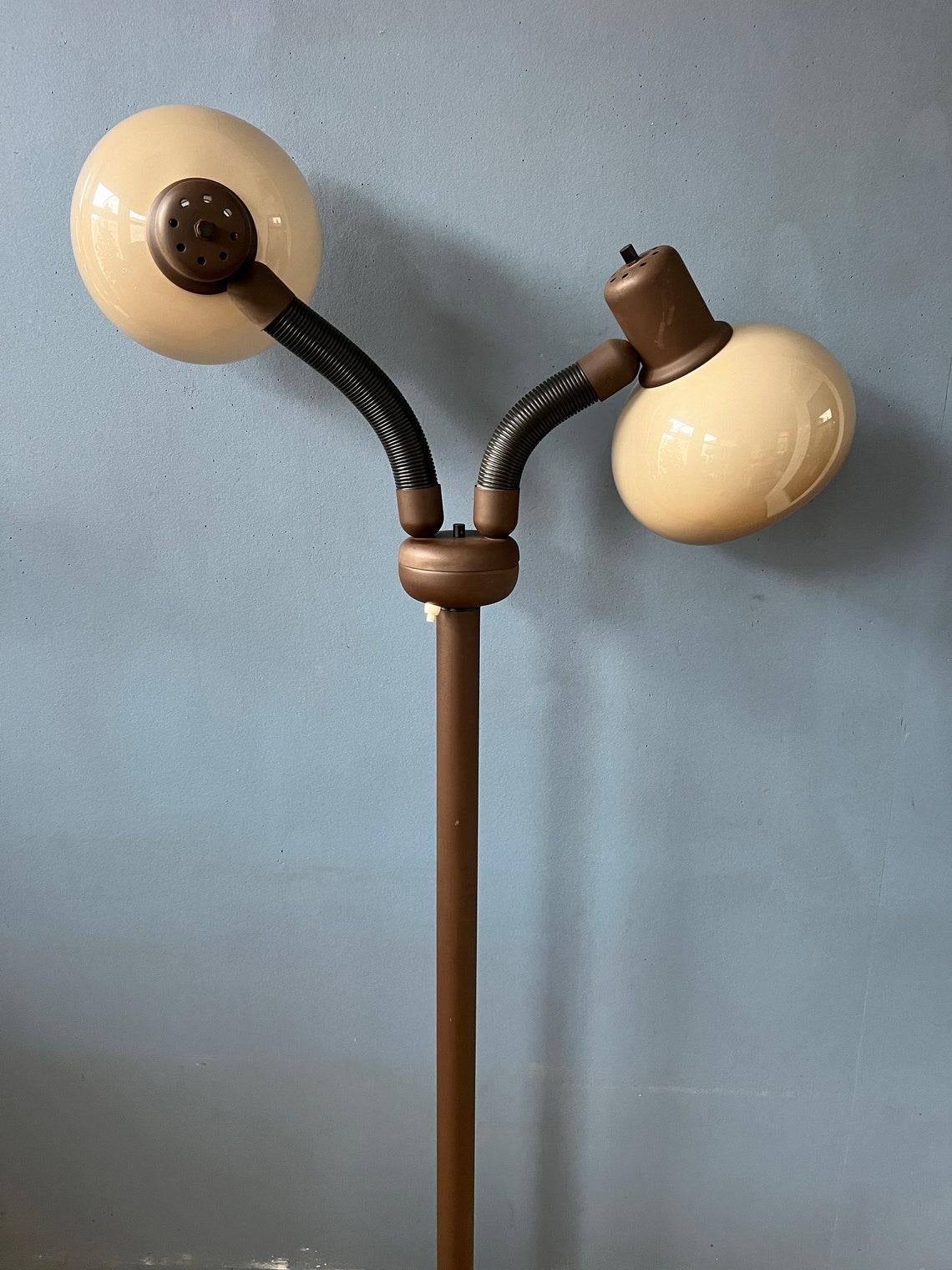 Mid Century Herda Mushroom Space Age Floor Lamp, 1970s For Sale 1