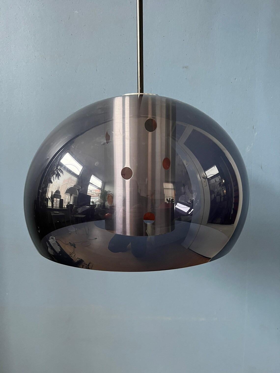 Lampe à suspension champignon de l'ère spatiale Herda, 1970 en vente 1