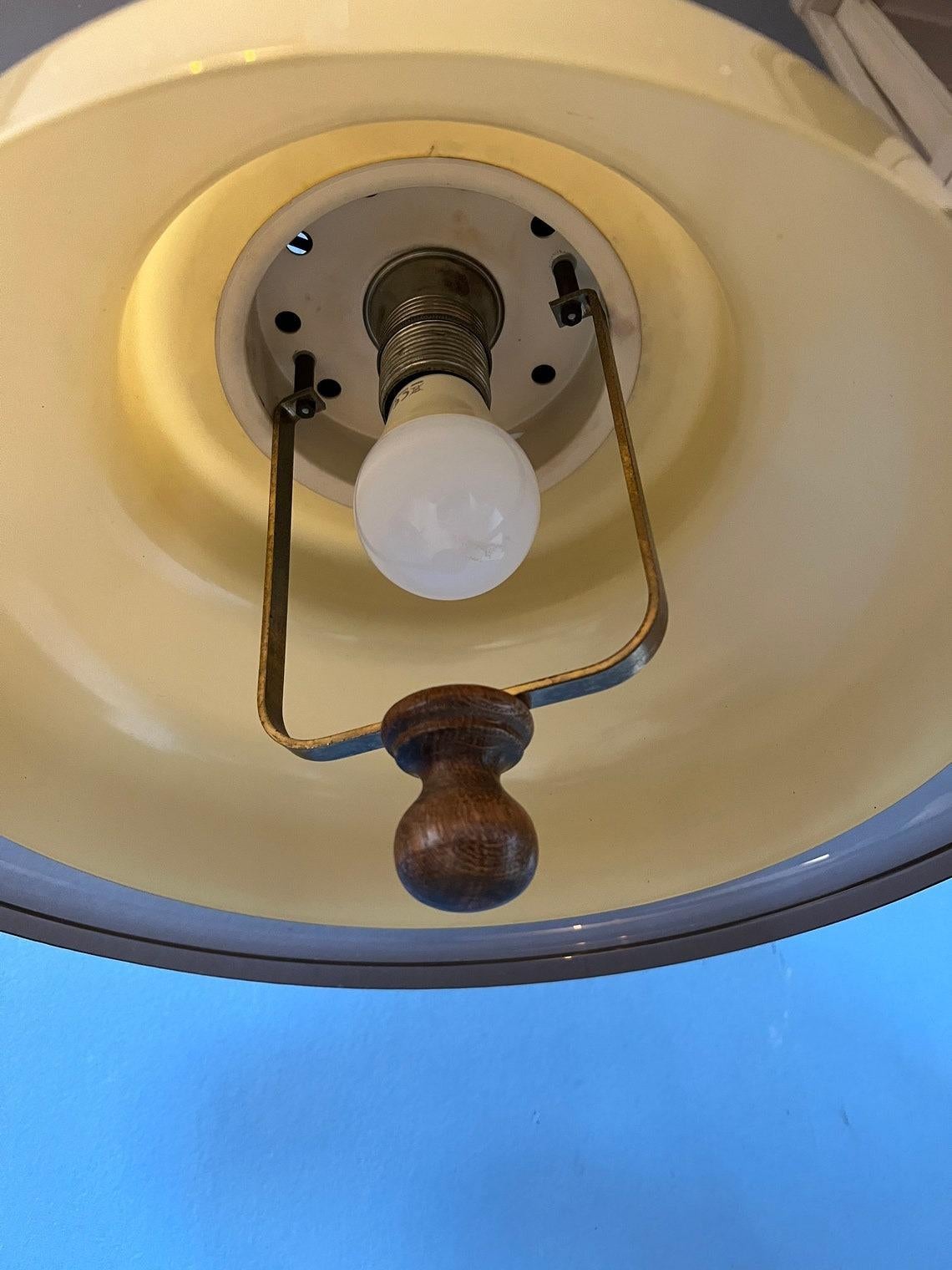 Lampe à suspension Herda de l'ère spatiale, 1970 en vente 4
