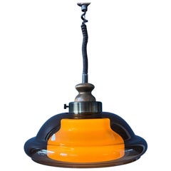 Mid Century Herda Space Age Pendant Light, 1970s