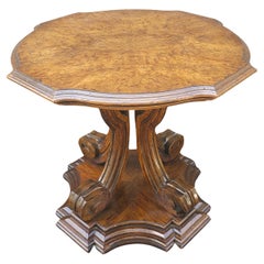 Mid-Century Heritage Wurzelholz Pedestal Beistelltisch