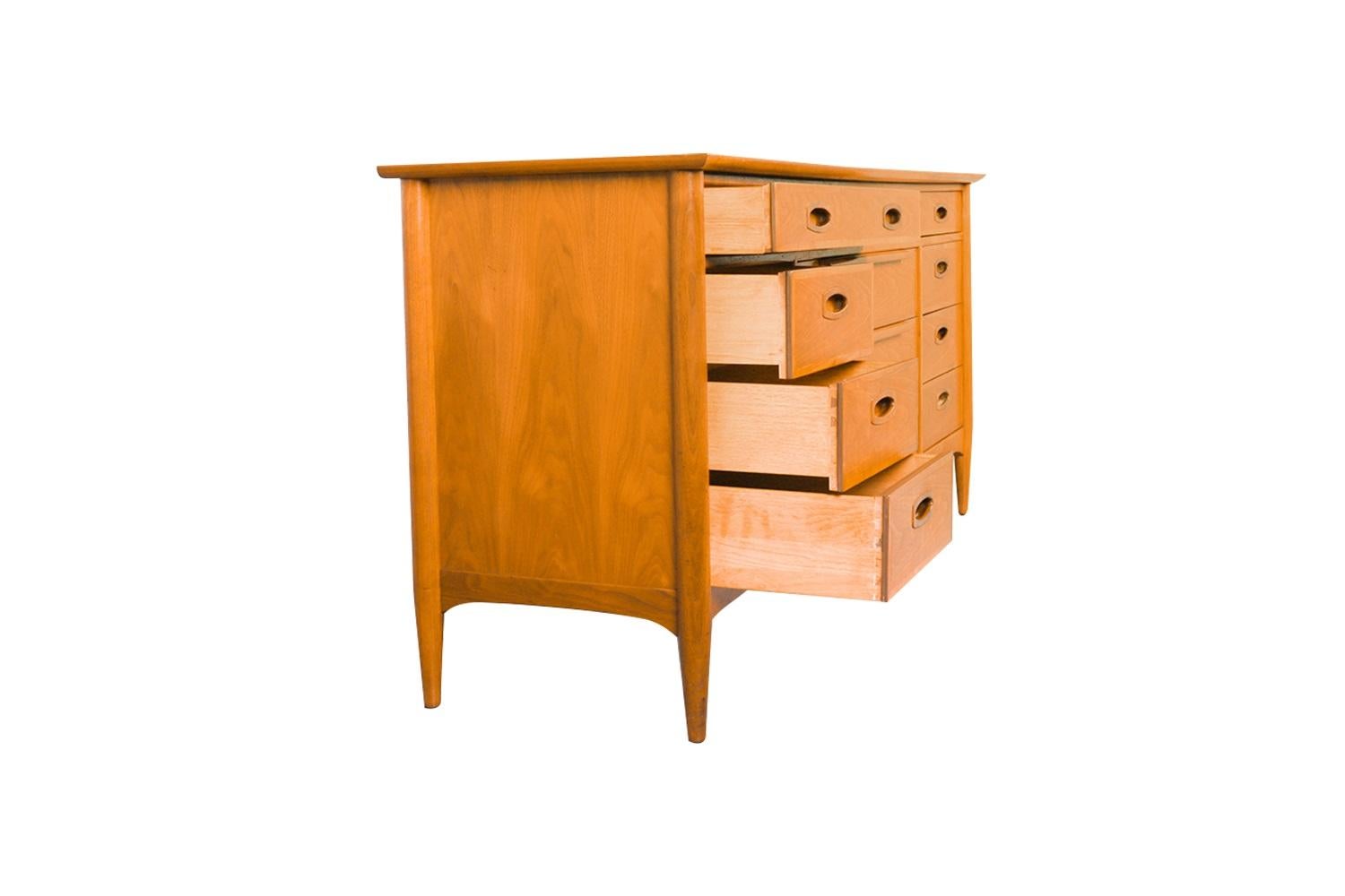 Mid-Century Modern Mid-Century Heritage Walnut Dresser