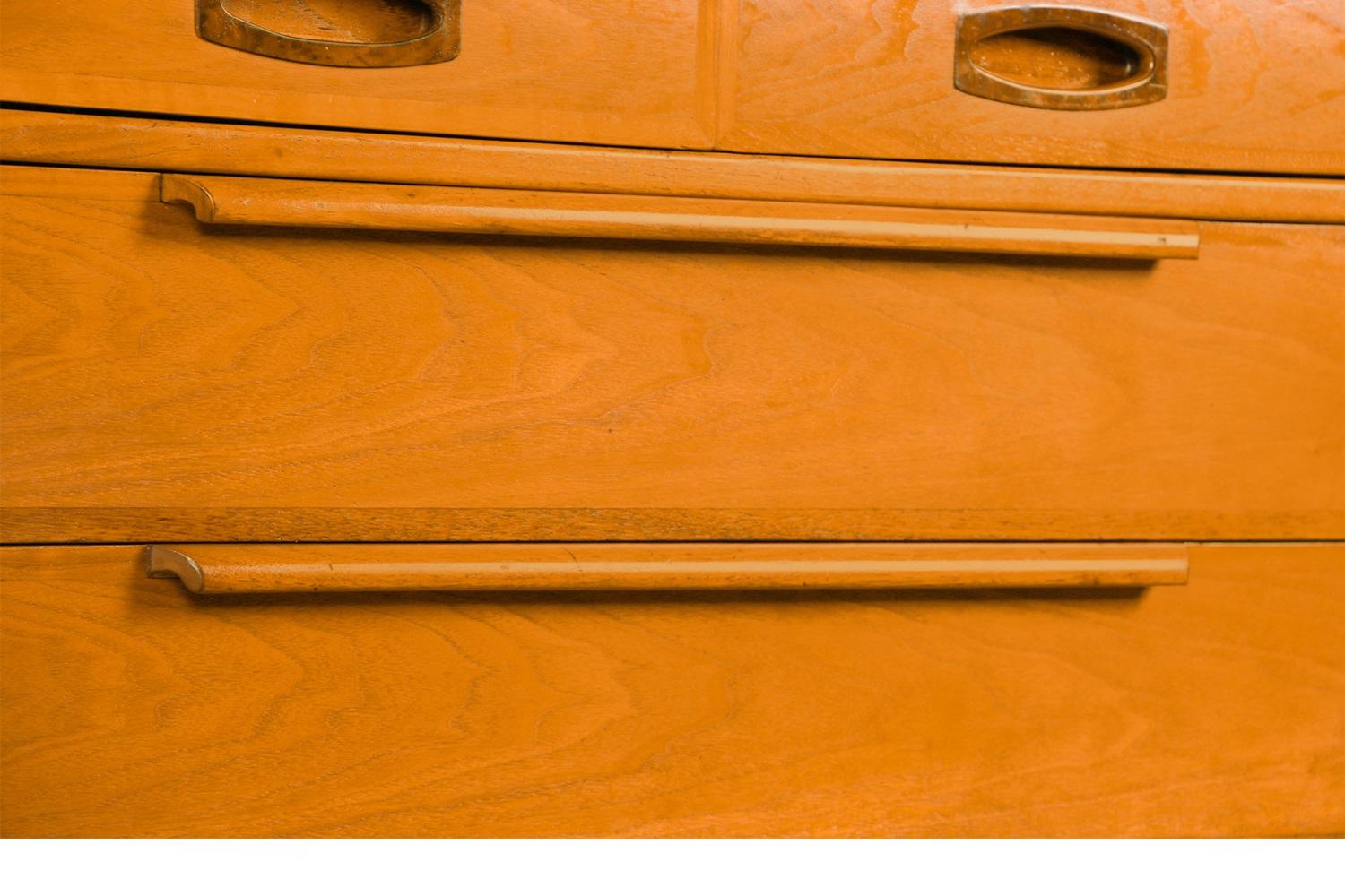 Mid-20th Century Mid-Century Heritage Walnut Dresser