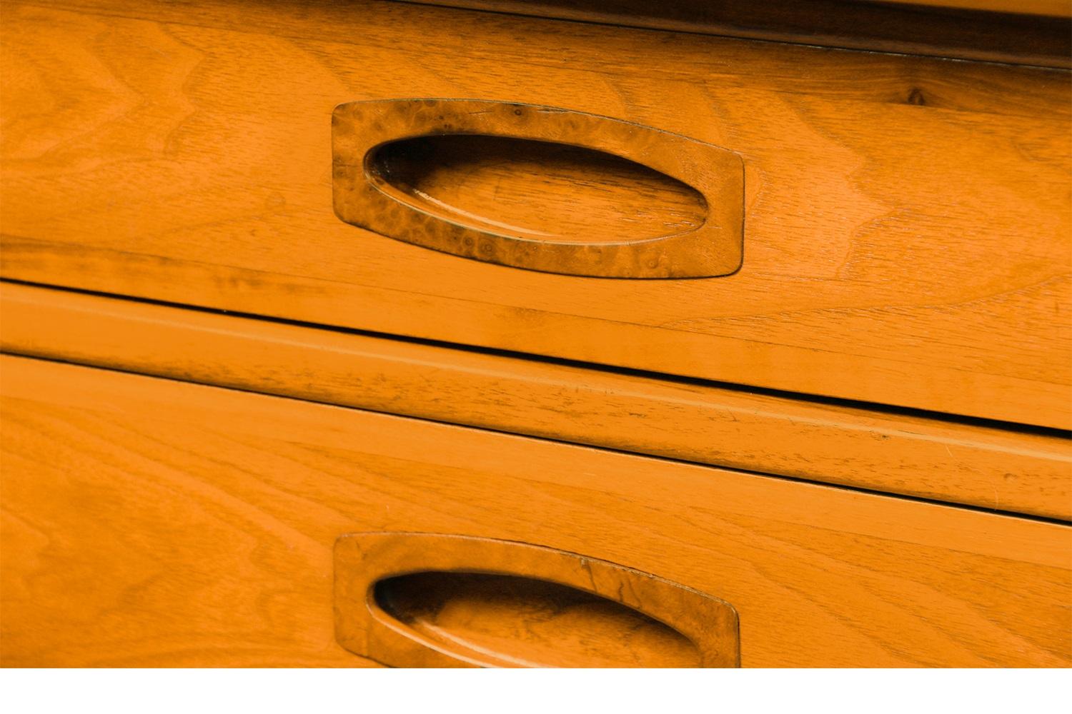 Mid-Century Heritage Walnut Dresser 3