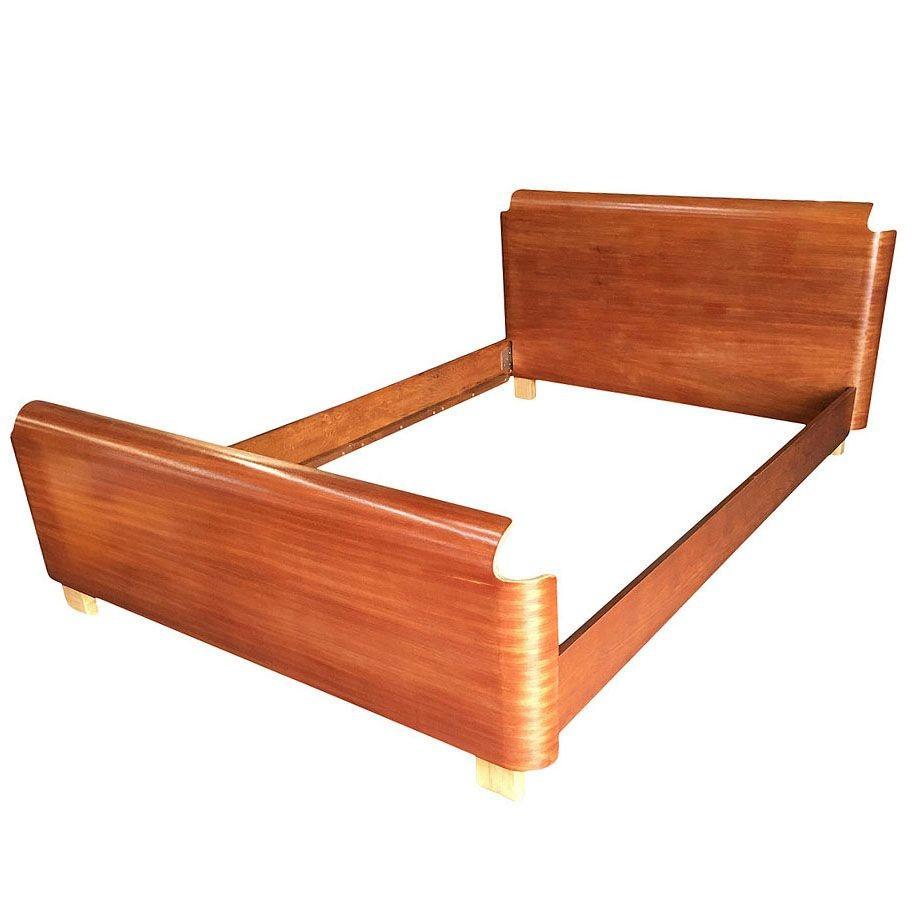 modern plywood bed frame