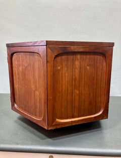 Mid-century Hexagonal Side Cabinet