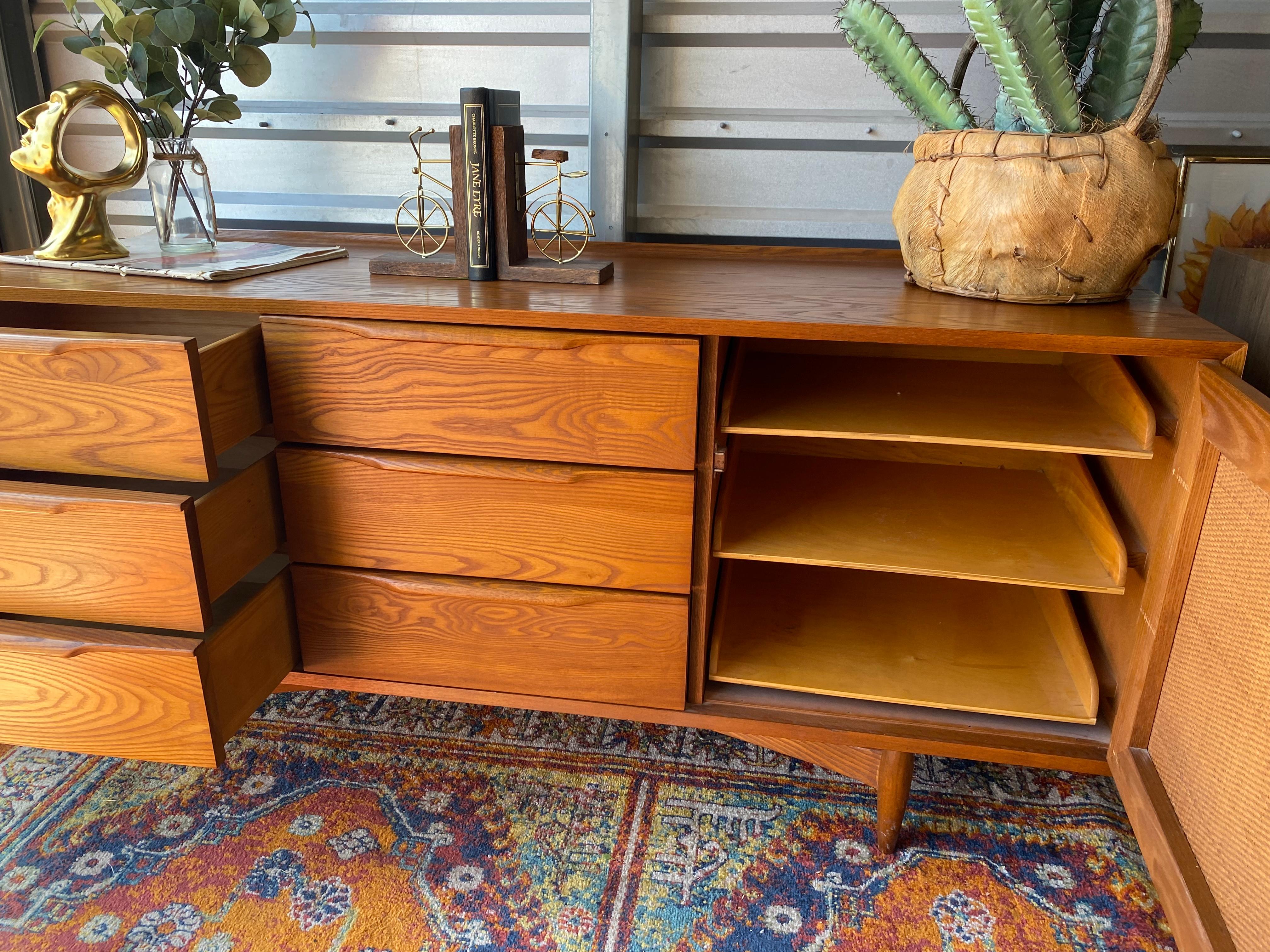 Midcentury Heywood Wakefield Dresser Credenza 5