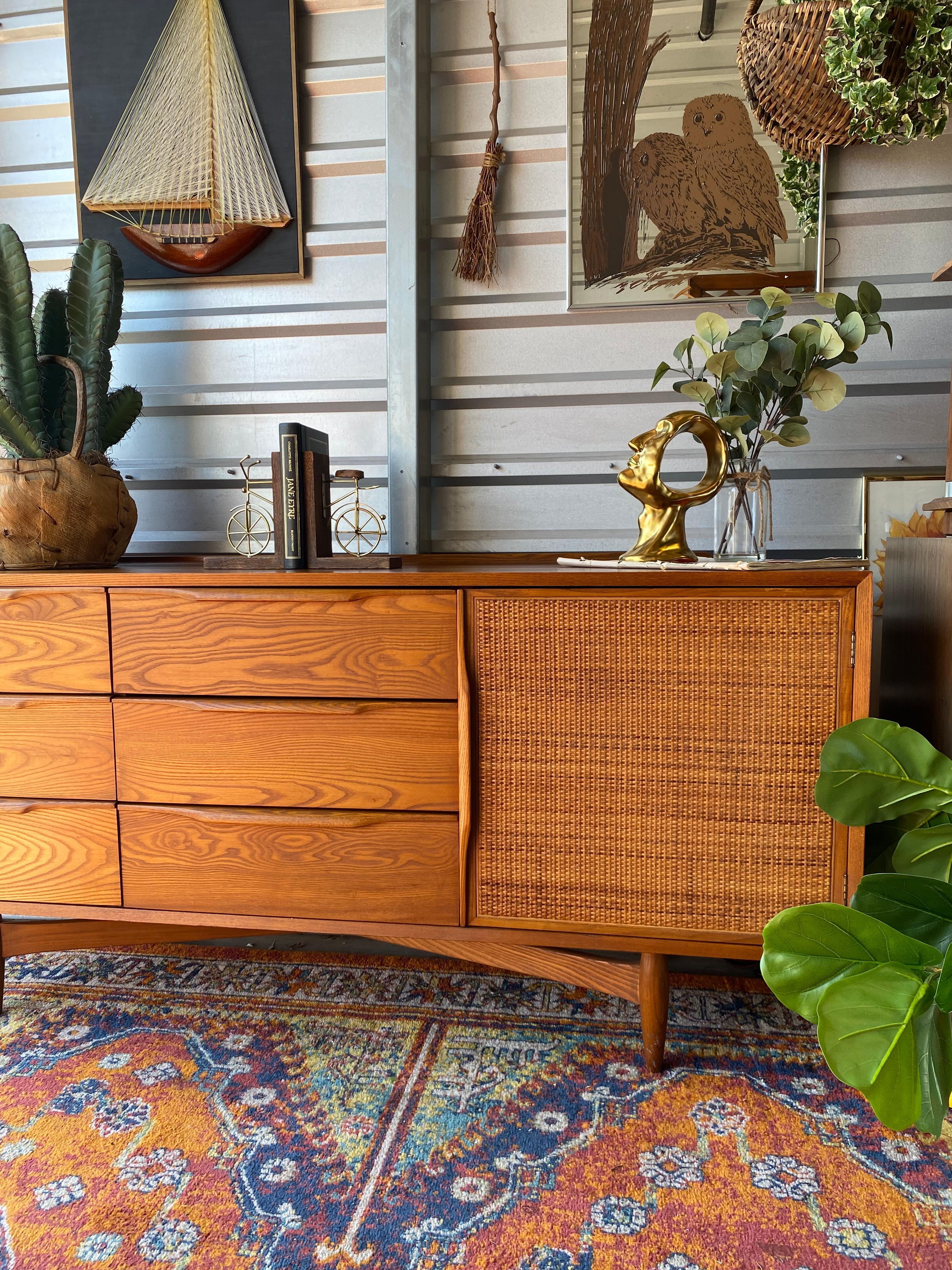 Midcentury Heywood Wakefield Dresser Credenza 6