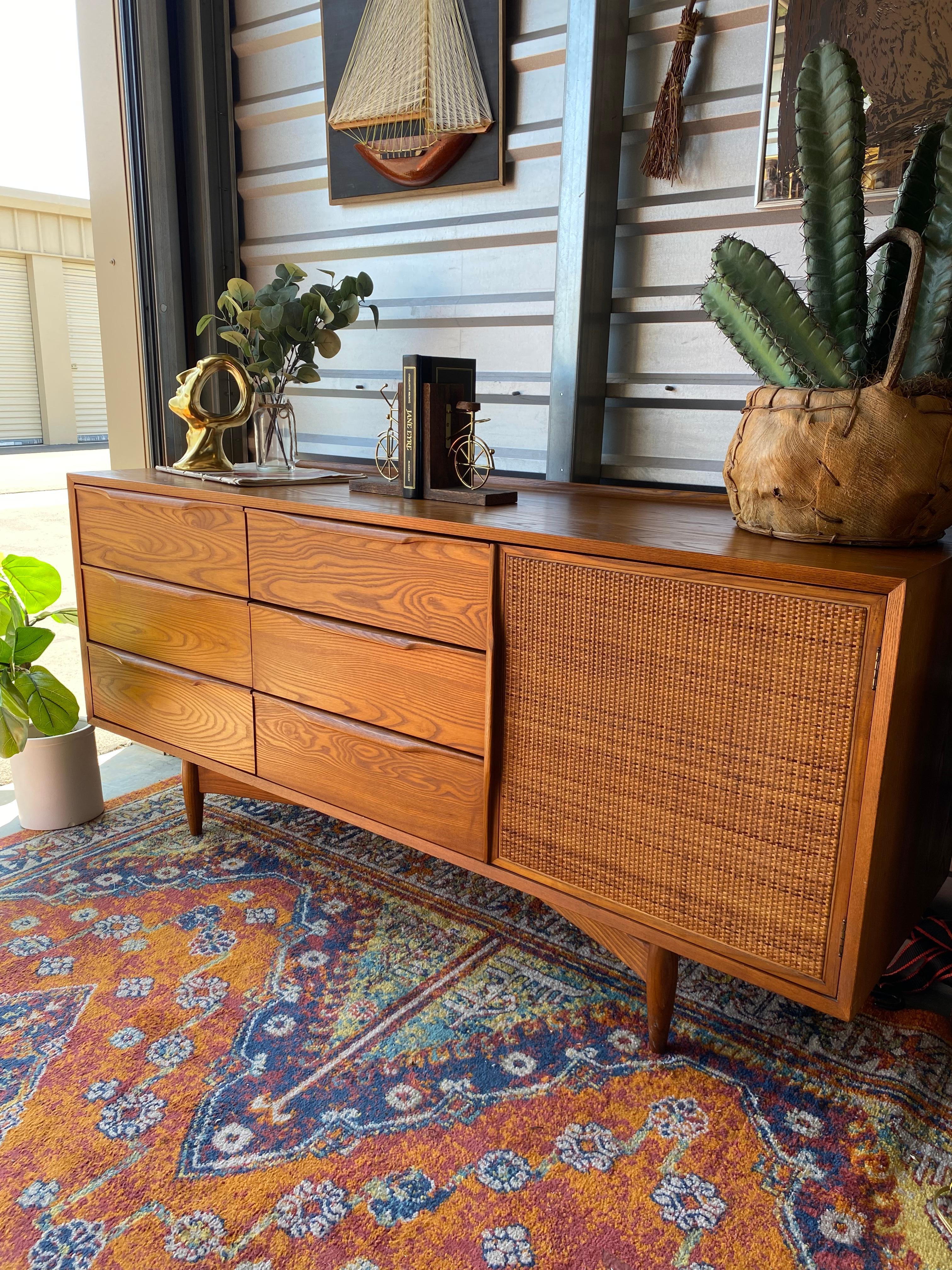 Midcentury Heywood Wakefield Dresser Credenza 2