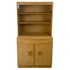 Mid-Century Heywood-Wakefield M 175 Display Cabinet in Wheat