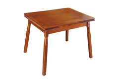 Mid Century Heywood Wakefield Maple Draw Leaf Extendable Dining Table MCM