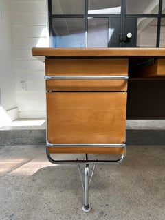 Mid Century Heywood Wakefield Trimline Schreibtisch von Kem Weber Design