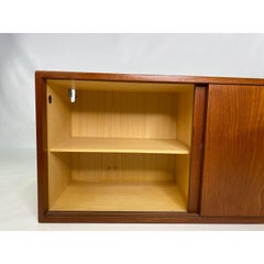 Mid-Century Hg Furniture Danish Teak Floating Cabinet