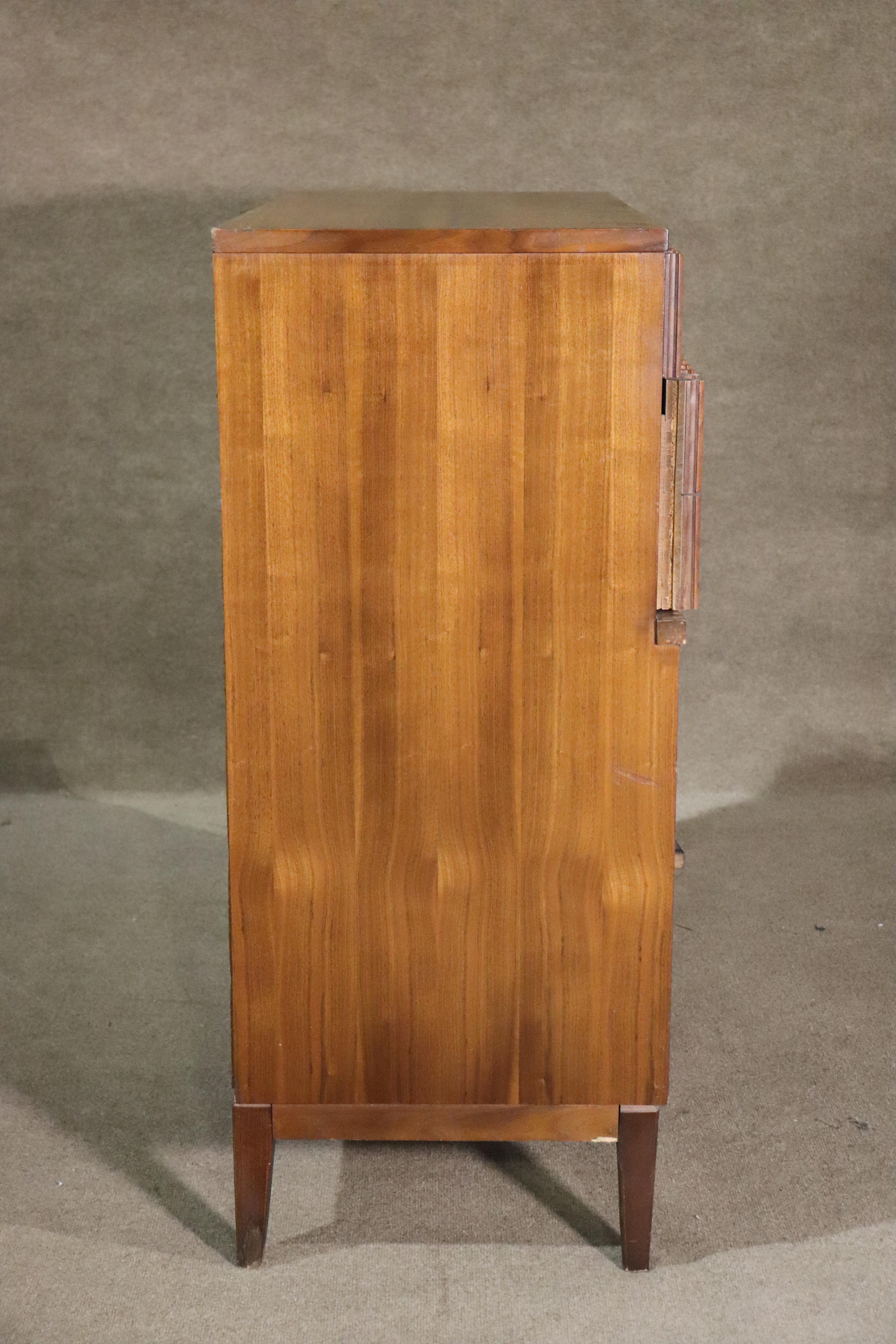 Mid-Century Hiboy Dresser For Sale 4
