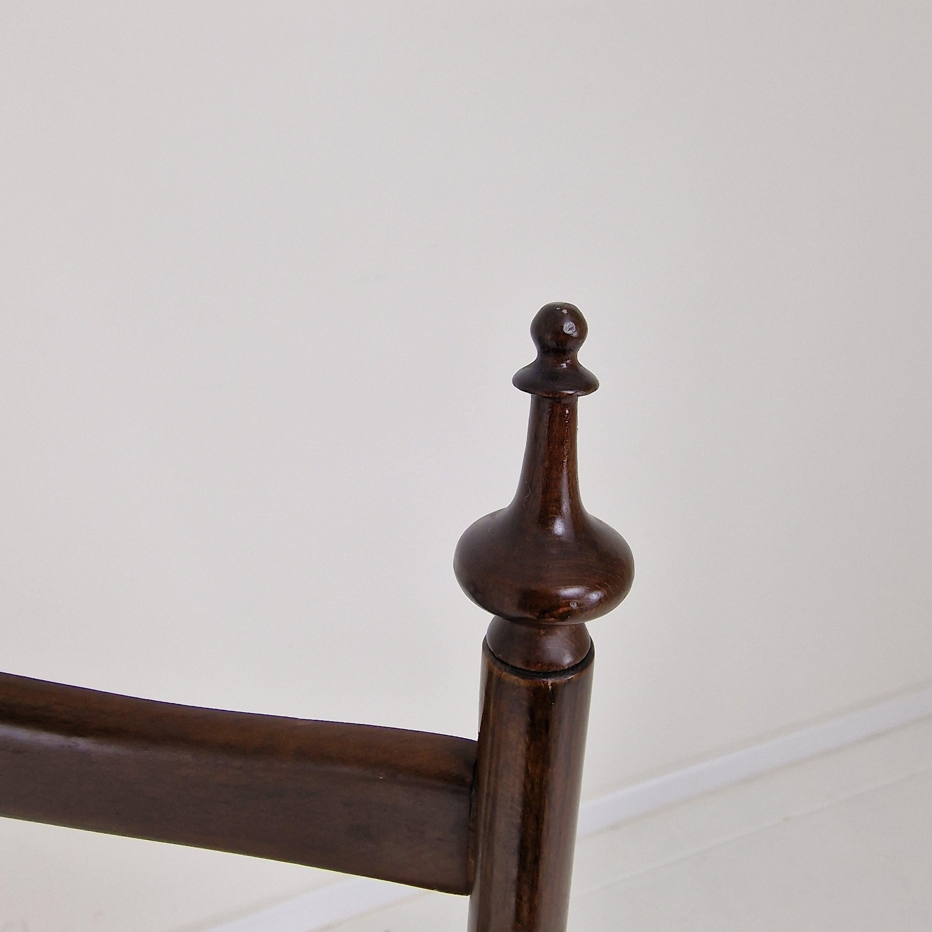 Mid Century High Back Chiavari Ladder Chair, Italy 1950's For Sale 7