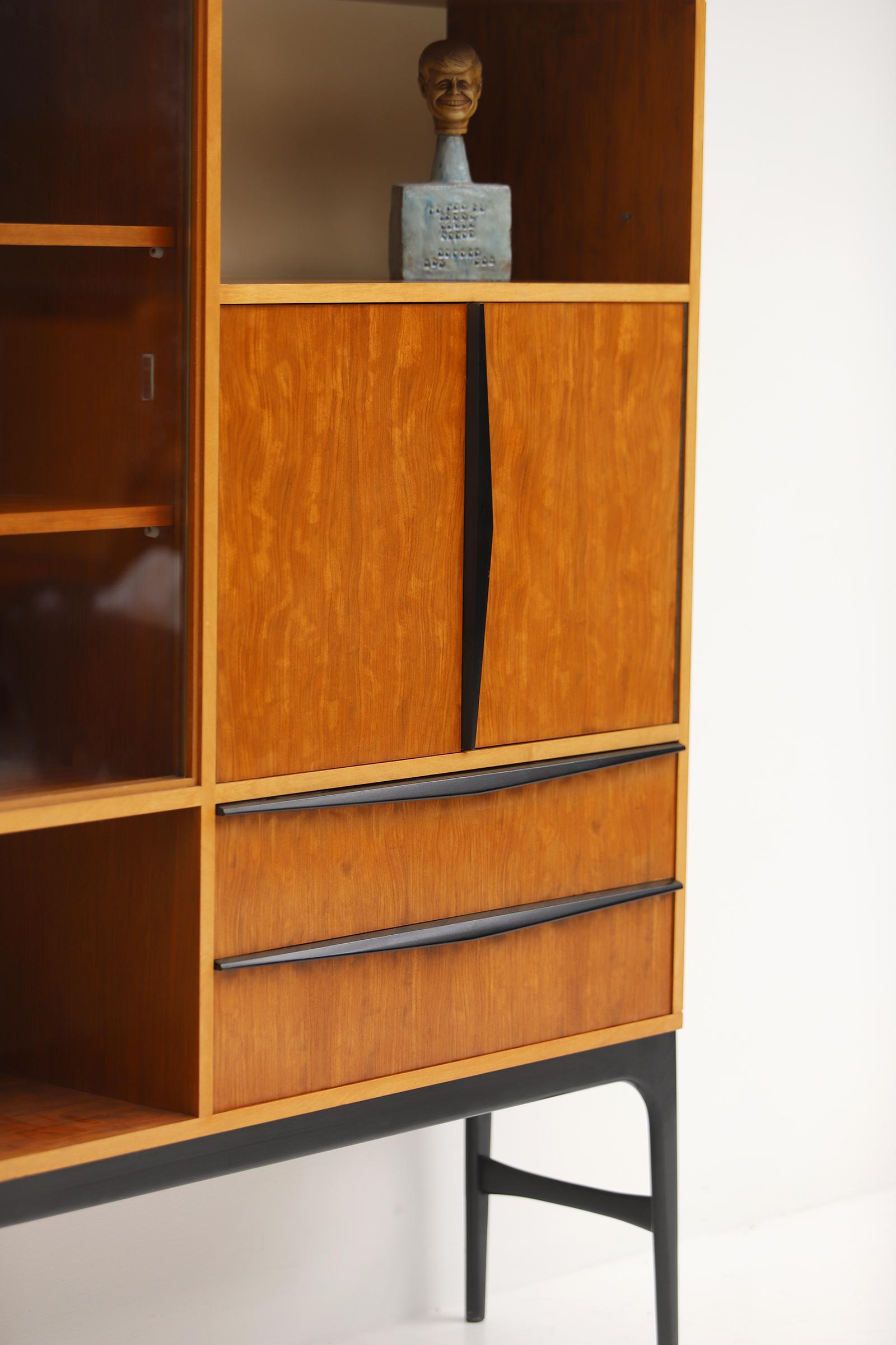 Mid-century high board designed by Alfred Hendrickx for Belform in the 1950s For Sale 2