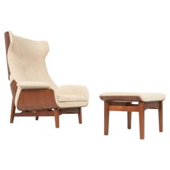 Sillones modernos de mediados de siglo