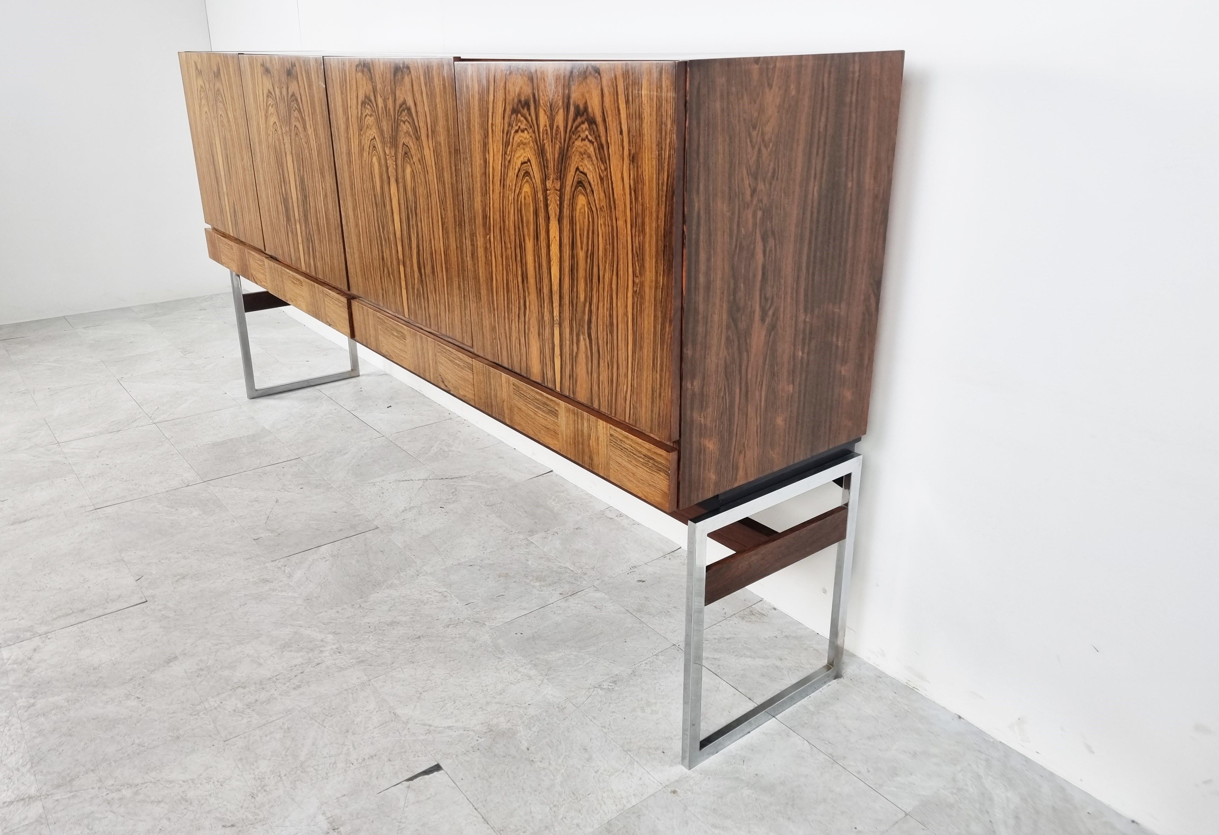 Mid-Century Modern Mid-Century Highboard, 1960s, Belgium
