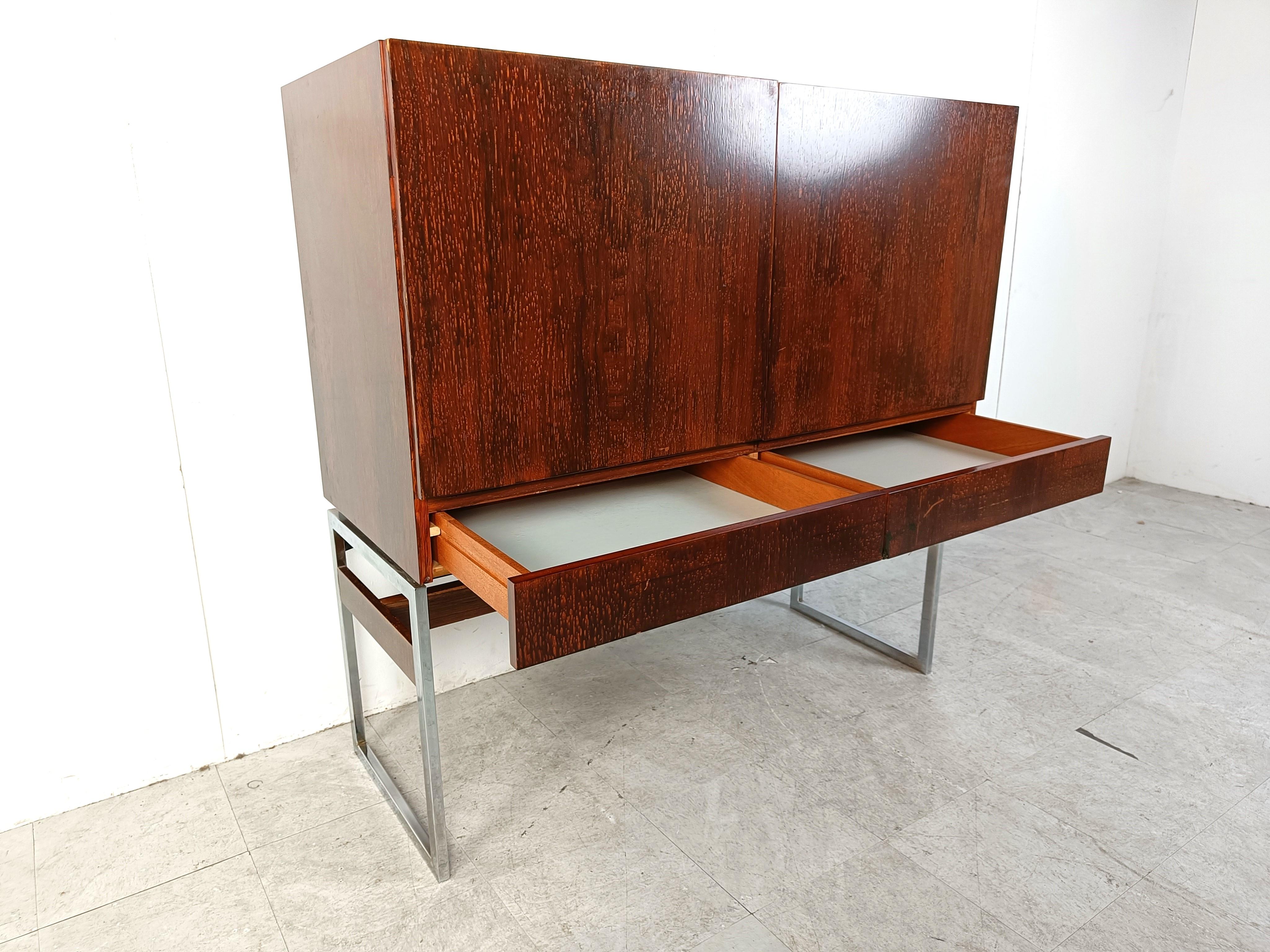 Mid century highboard, 1960s  In Good Condition For Sale In HEVERLEE, BE