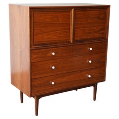 Mid-Century Highboy by Kipp Stewart for Drexel Declaration Model 801-430