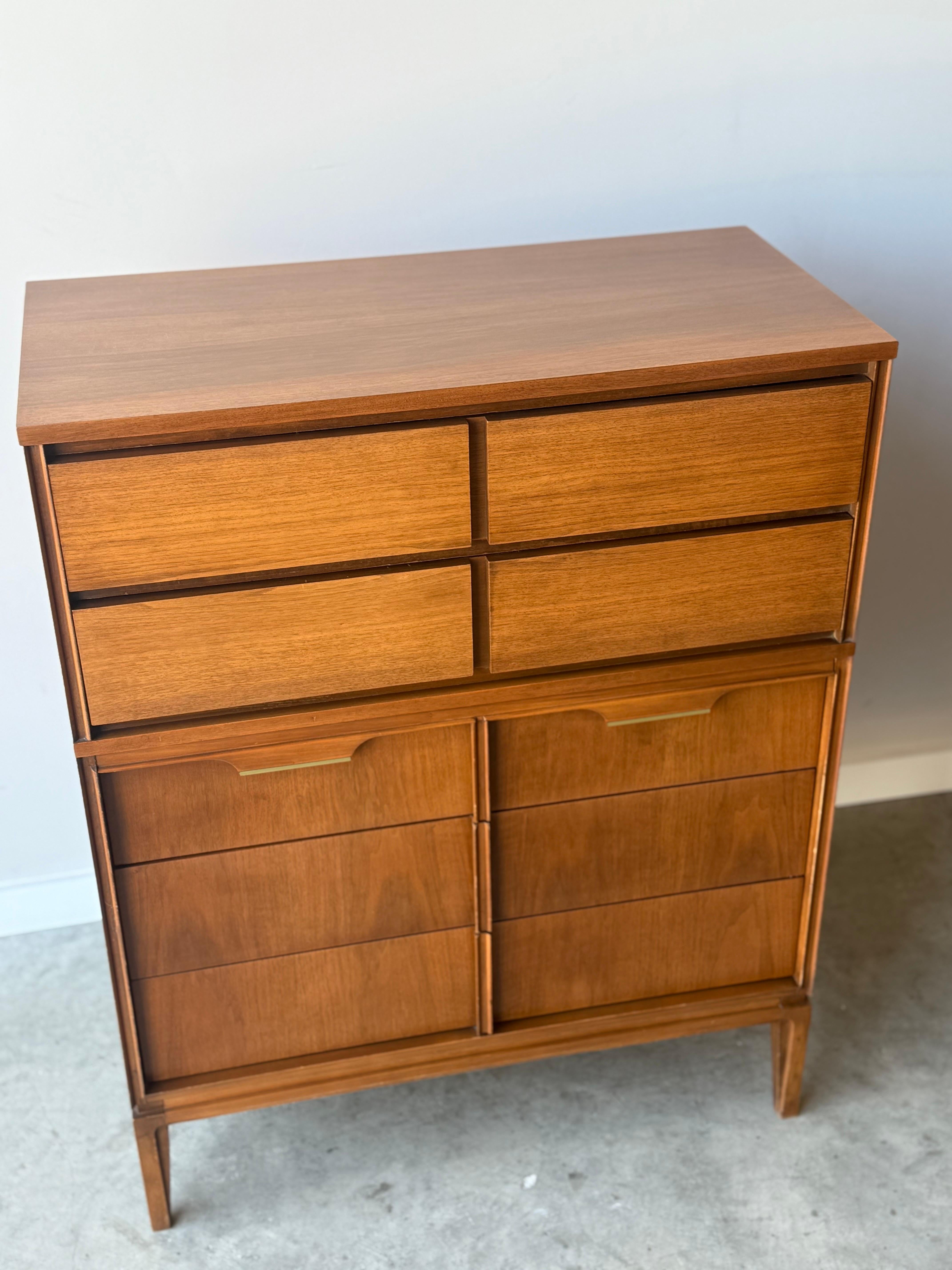 Mid-Century Highboy Dresser by Basic Witz 10